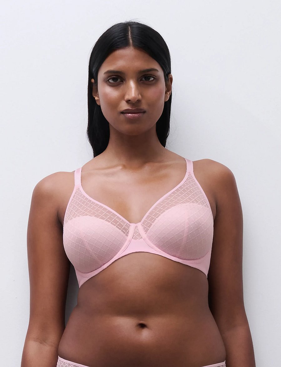 CHANTELLE - Norah Chic Covering molded bra - traadiga rinnahoidjad - candy pink - 5