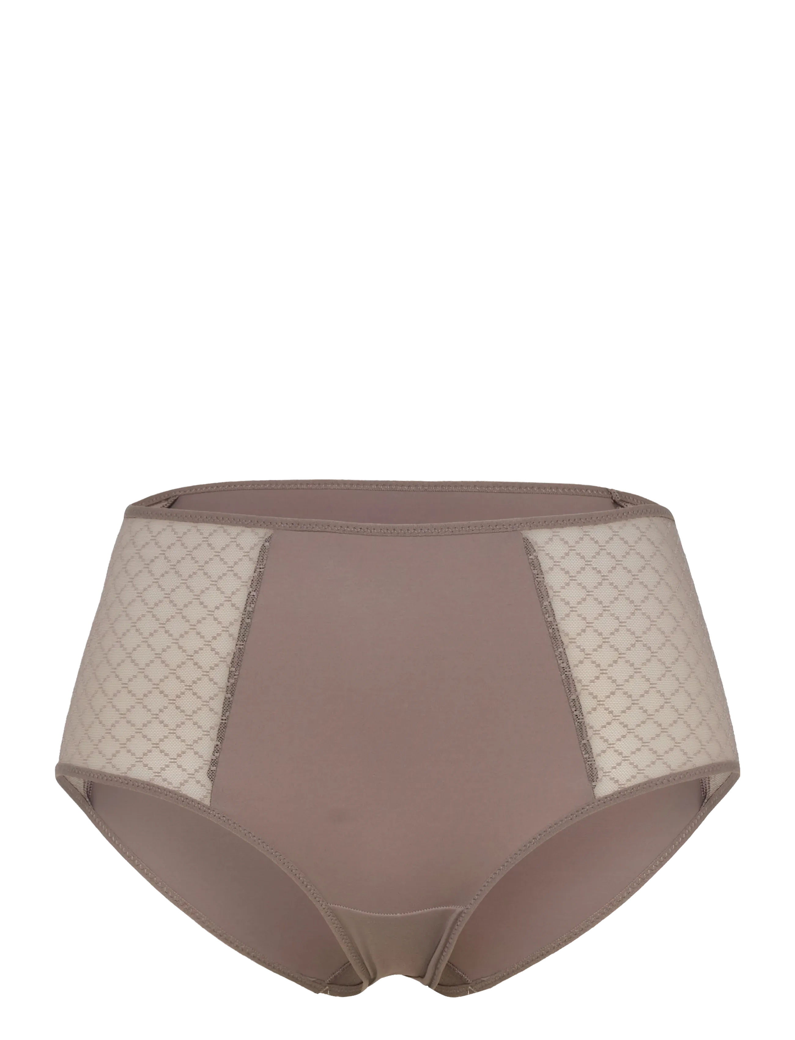 CHANTELLE Norah Chic High-Waisted Covering Brief - Midi & Maxi trusser - BRONZED TAUPE / beige