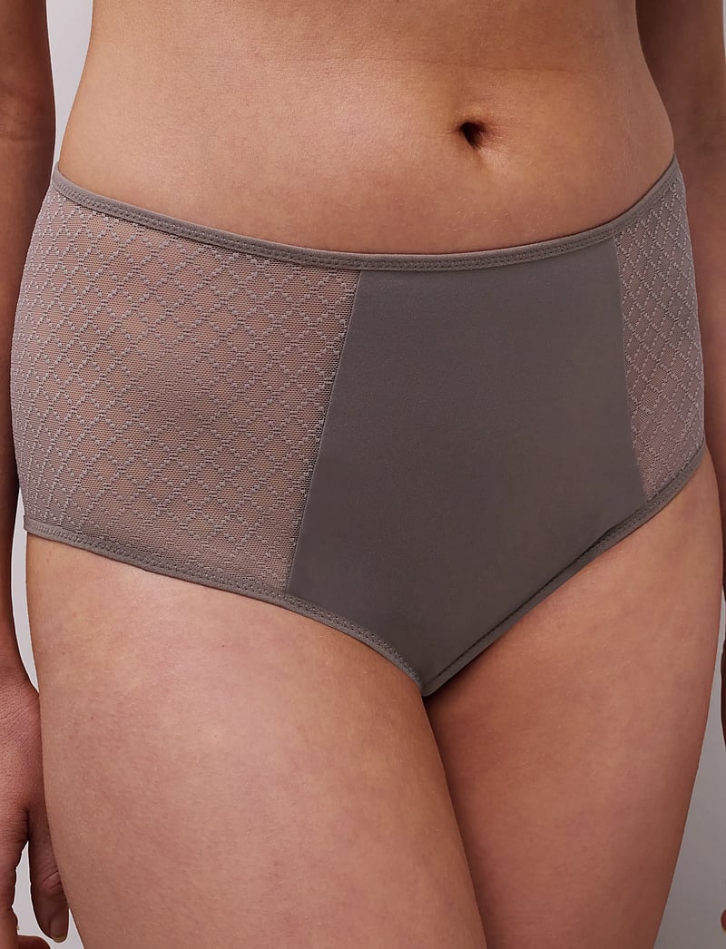 CHANTELLE - NORAH CHIC High waisted full brief - midi & maxi slips - bronzed taupe - 3