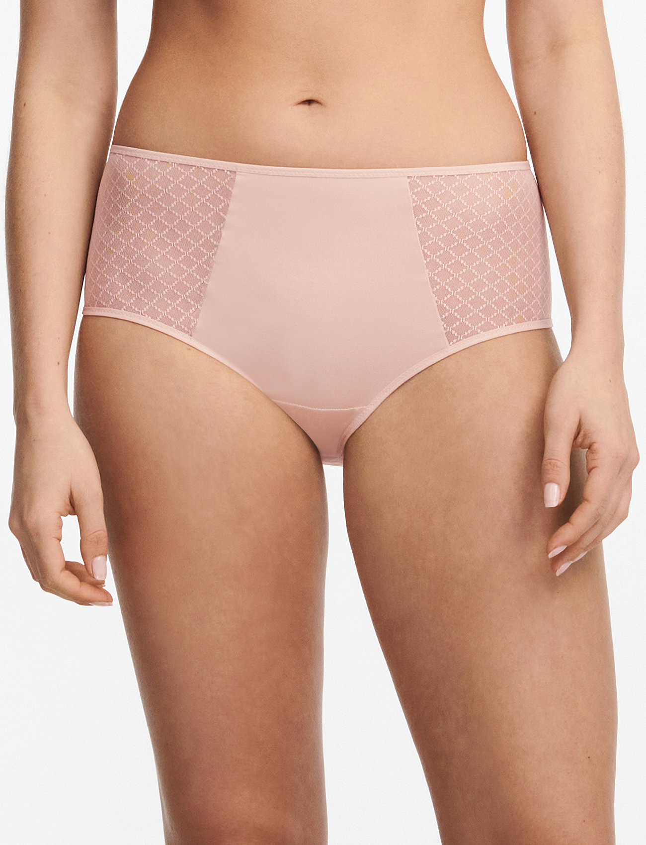 CHANTELLE - Norah Chic High-Waisted Covering Brief - midi & maxi trusser - soft pink - 0