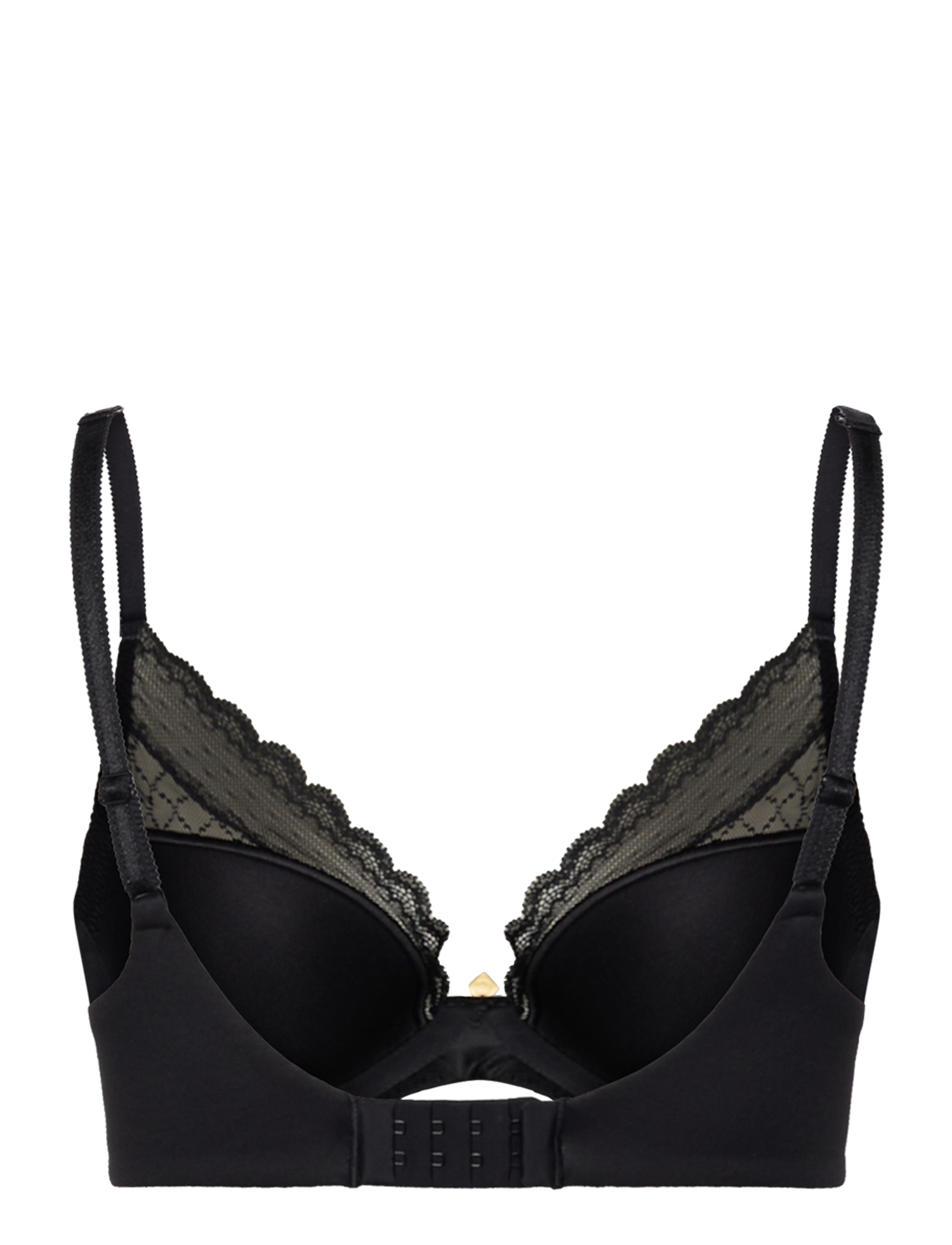 CHANTELLE - Norah Chic Plunge t-shirt bra - plunge bhs - black - 2