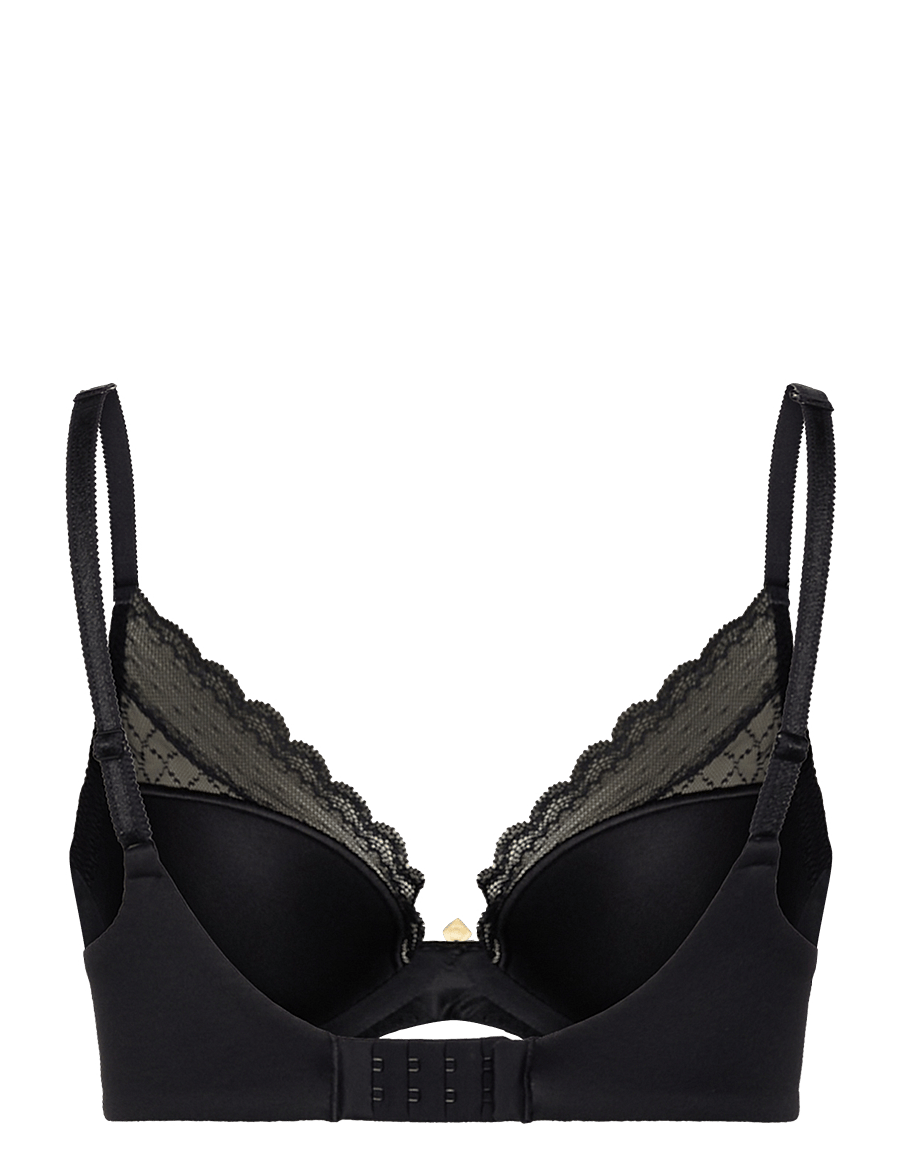 CHANTELLE - Norah Chic Plunge t-shirt bra - plunge bhs - black - 2