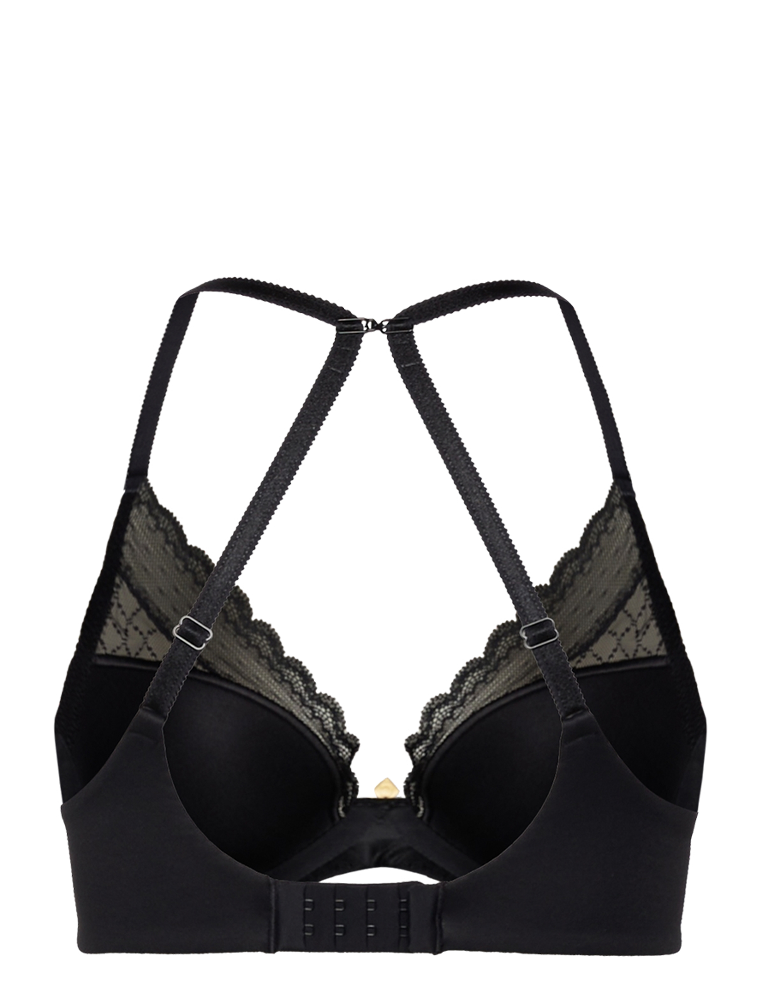 CHANTELLE - Norah Chic Plunge t-shirt bra - plunge bhs - black - 3