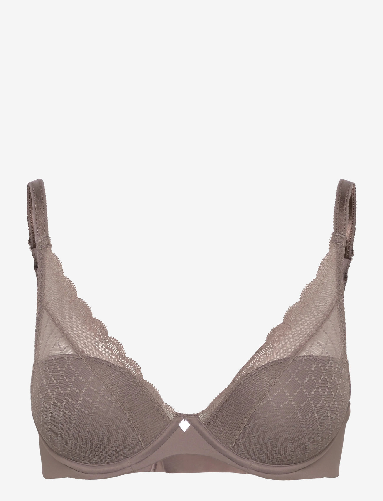 CHANTELLE - Norah Chic Plunge t-shirt bra - plunge bh:ar - bronzed taupe - 1