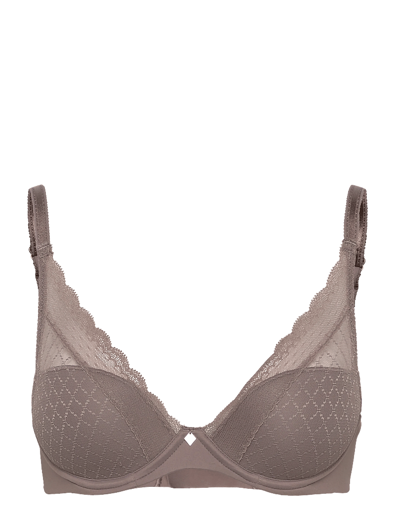 CHANTELLE - Norah Chic Plunge t-shirt bra - plunge bh:ar - bronzed taupe - 1