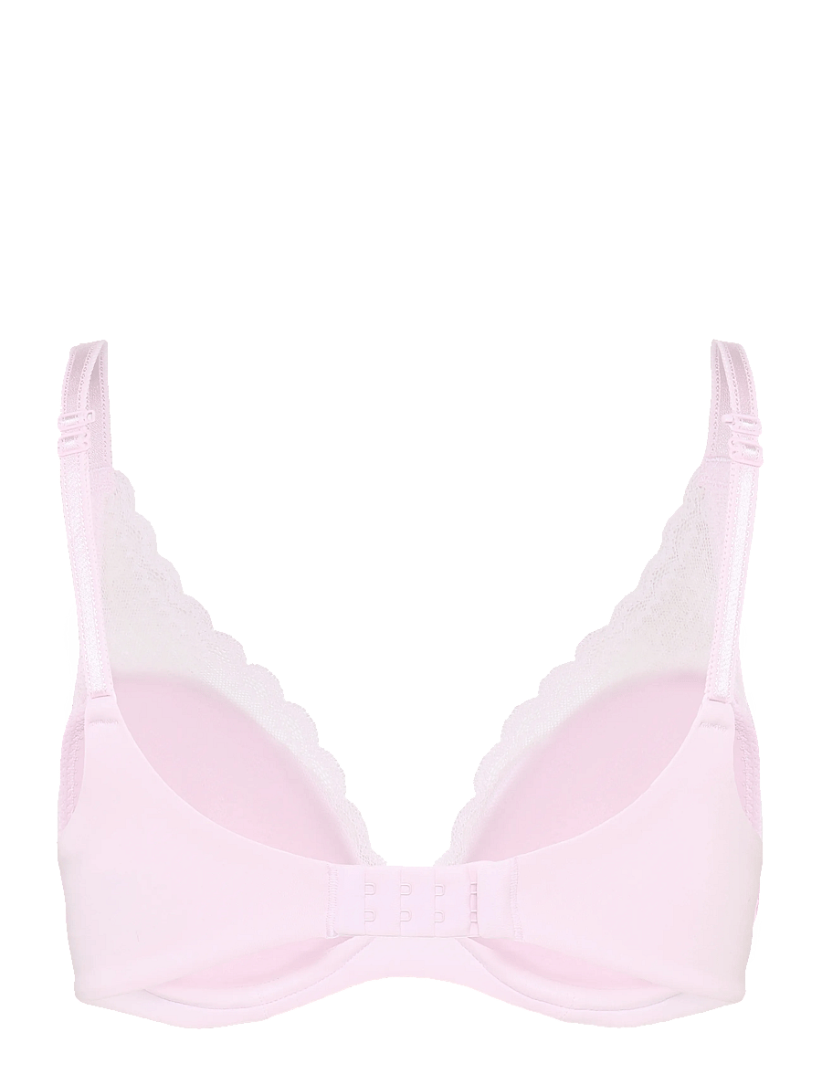 CHANTELLE - Norah Chic Plunge t-shirt bra - plunge bhs - candy pink - 2