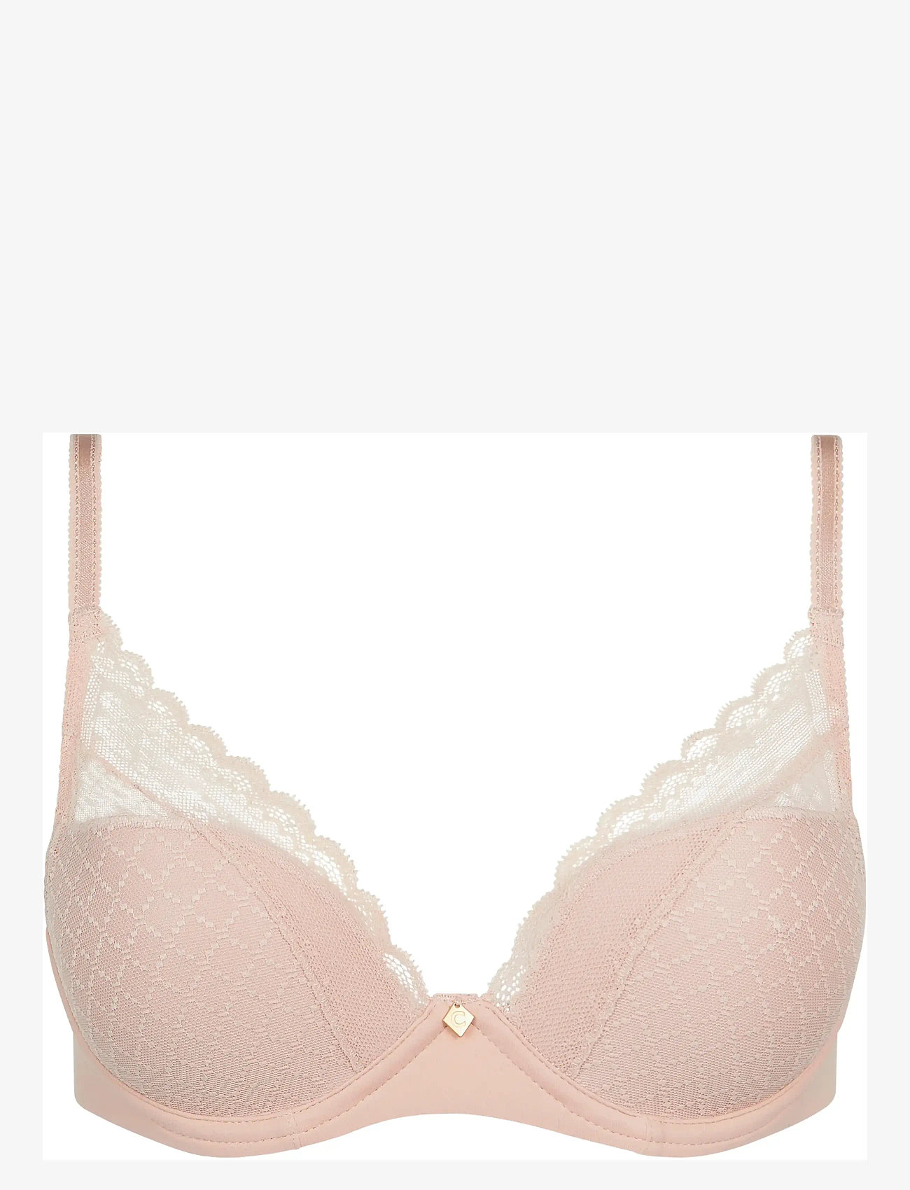 CHANTELLE - Norah Chic Plunge t-shirt bra - plunge bh:ar - soft pink - 1