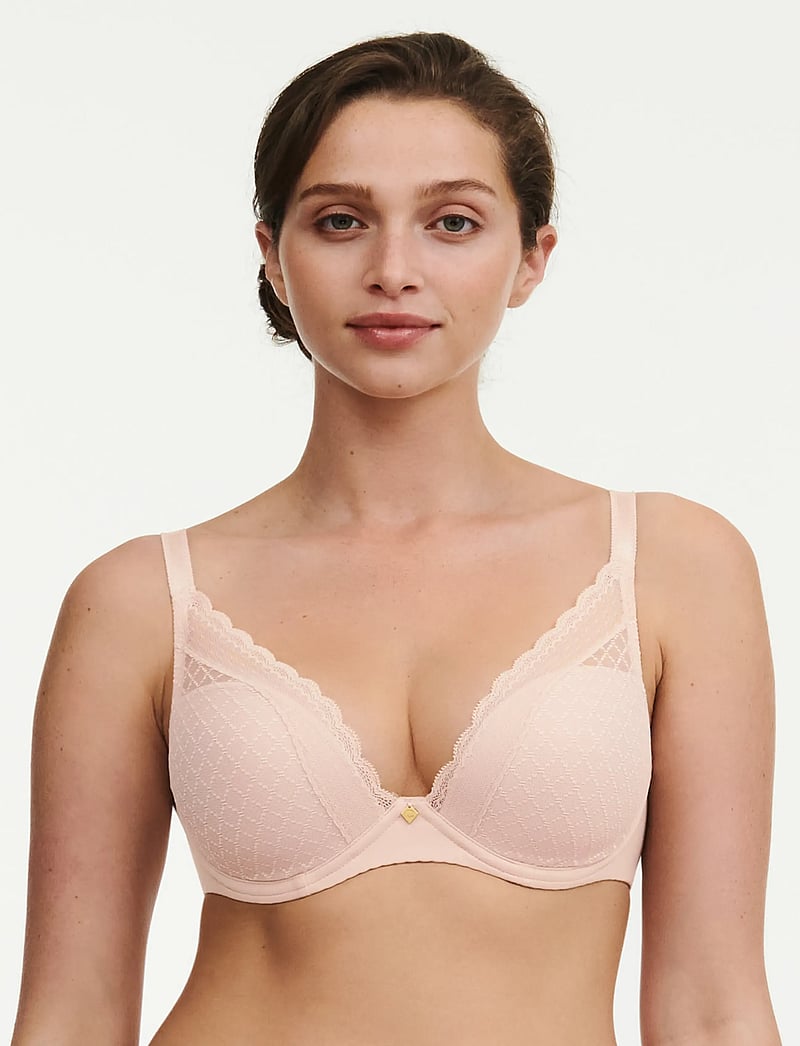 CHANTELLE - Norah Chic Plunge t-shirt bra - plunge bh:ar - soft pink - 2