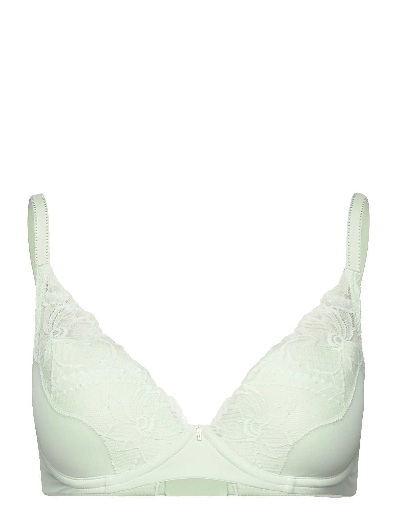 Orangerie dream Plunge t-shirt bra - GREEN LILY