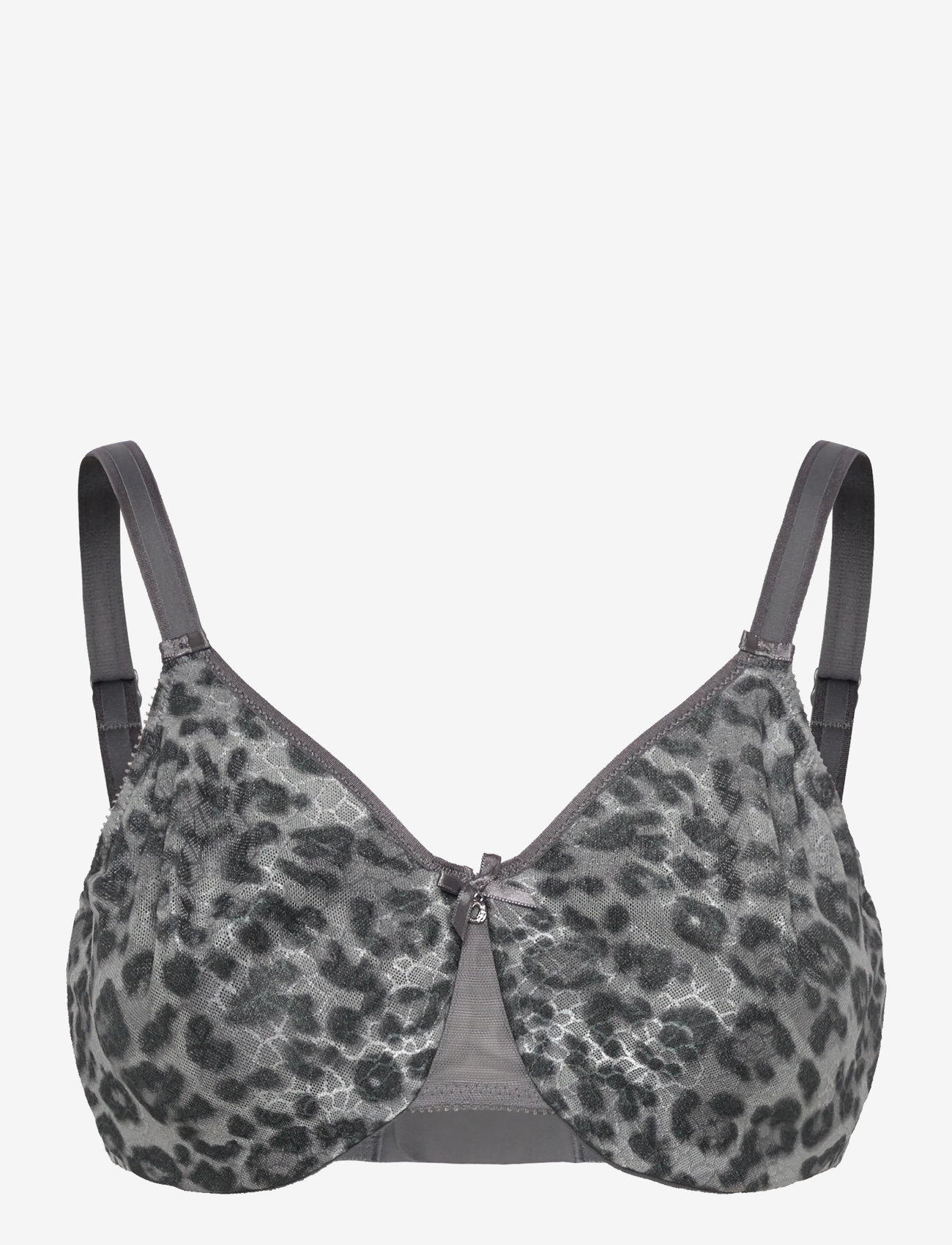 CHANTELLE - C Magnifique Very covering molded bra - fuldskåls bh'er - grey leopard - 1