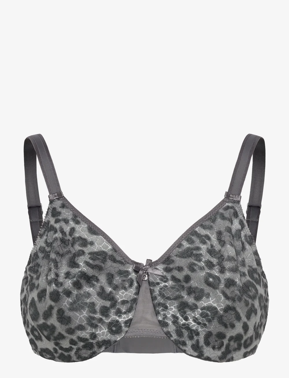 CHANTELLE - C MAGNIFIQUE Very covering molded bra - full cup bras - grey leopard - 1