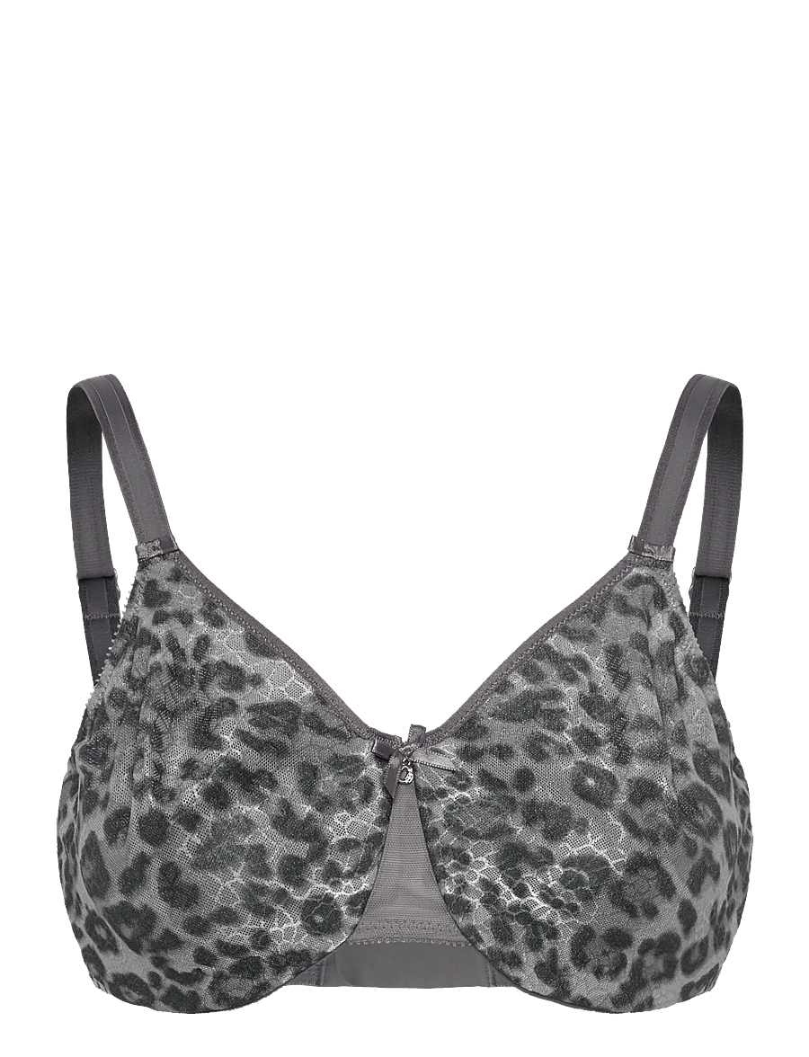 CHANTELLE - C Magnifique Very Covering Molded Bra - vollschalen-bh - grey leopard - 1