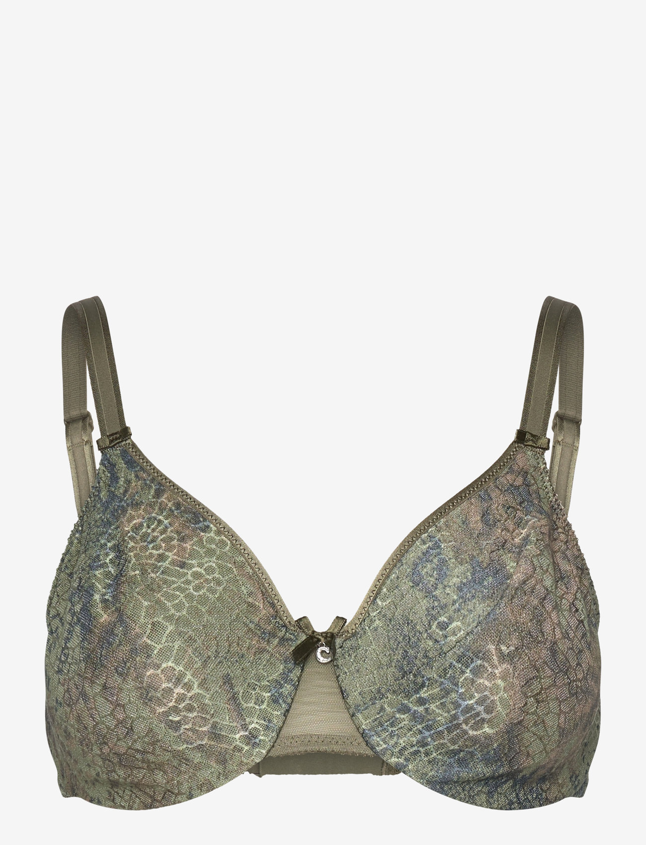 CHANTELLE - C Magnifique Very covering molded bra - helkupa bh:ar - python print - 1