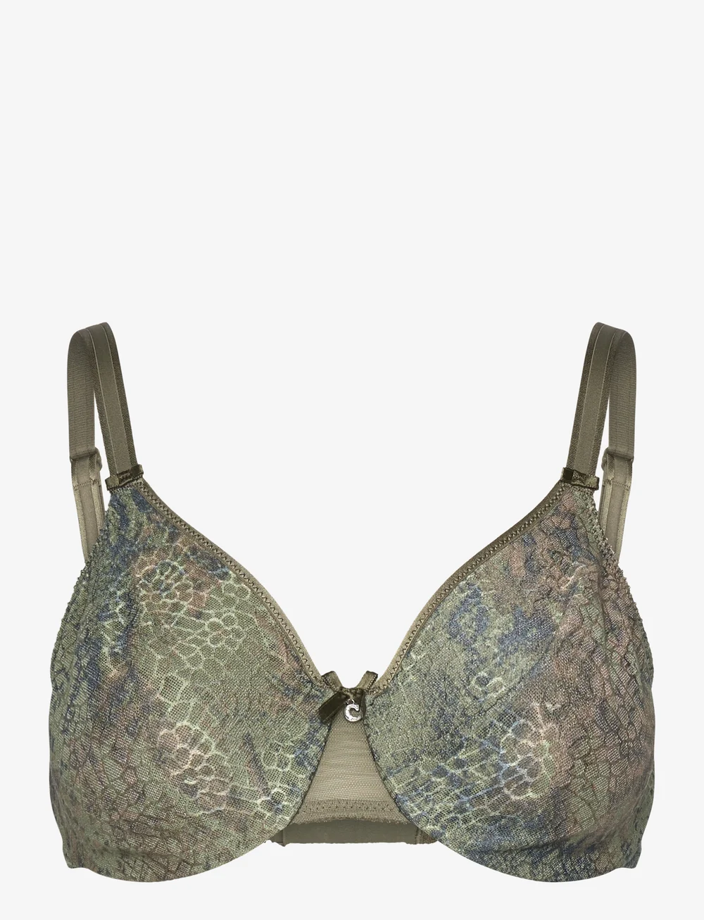 CHANTELLE - C Magnifique Very covering molded bra - vollschalen-bh - python print - 1