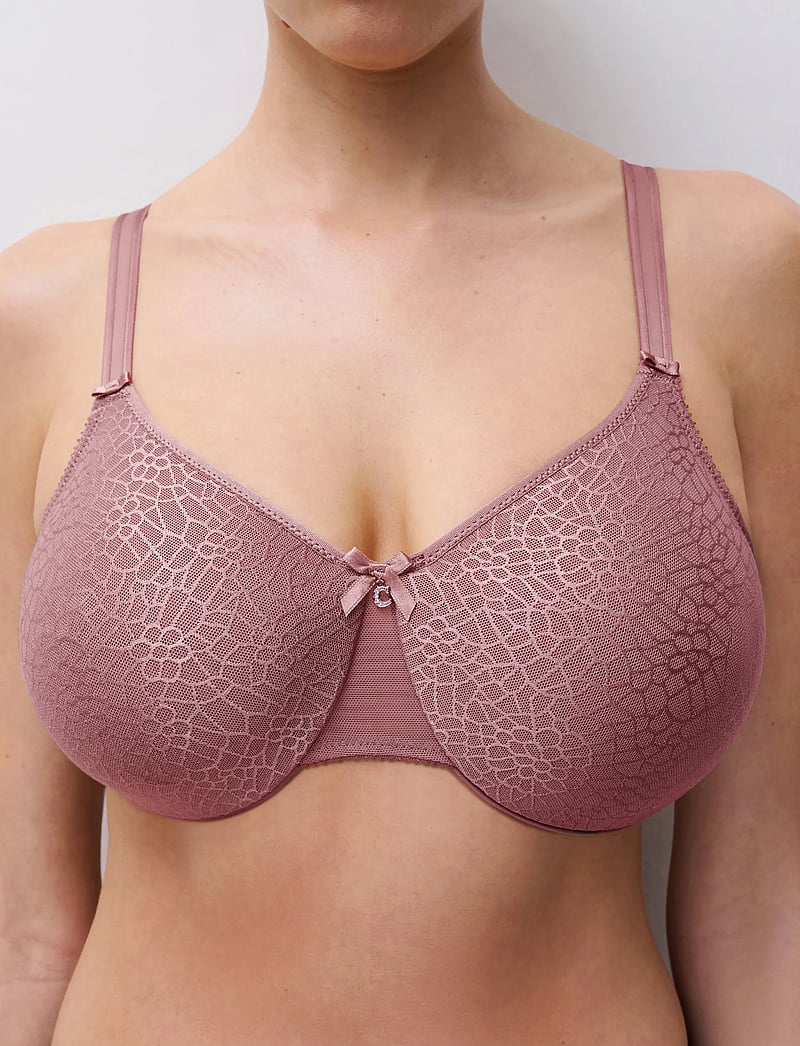 CHANTELLE - C Magnifique Very covering molded bra - helkupa bh:ar - rose des bois - 3