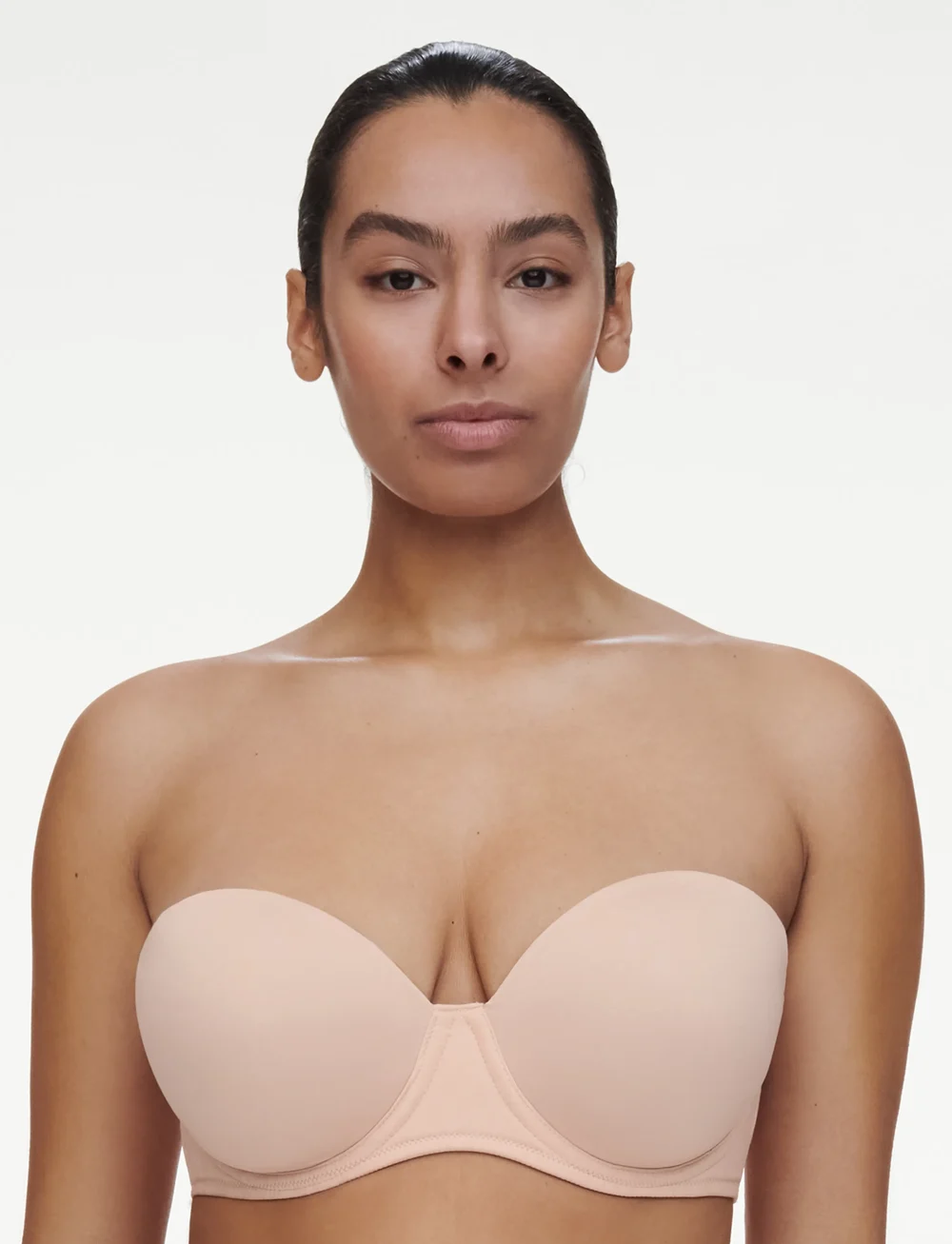 CHANTELLE - COMFORT CHIC Bandeau t-shirt bra - t-shirt bhs - soft pink - 0