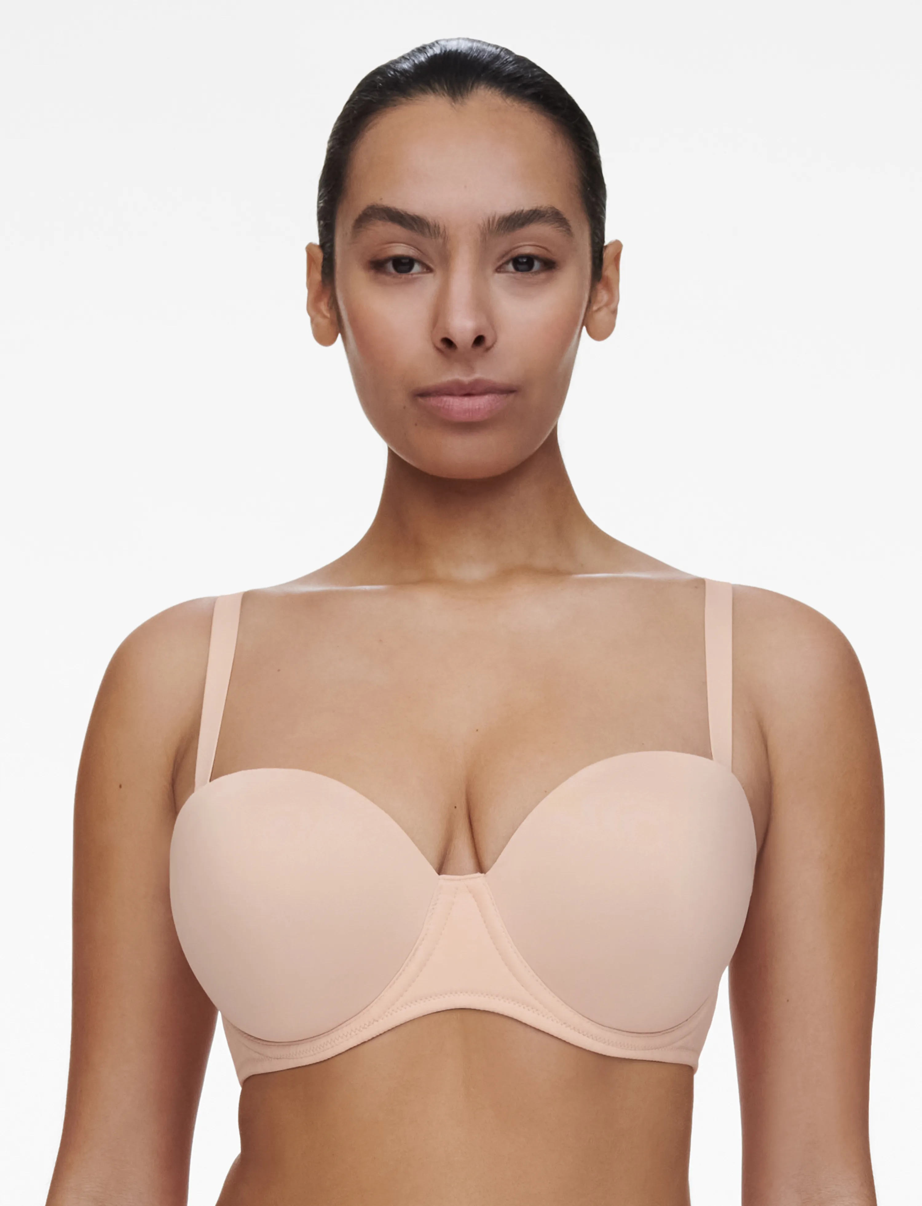 CHANTELLE - COMFORT CHIC Bandeau t-shirt bra - soft pink - 2