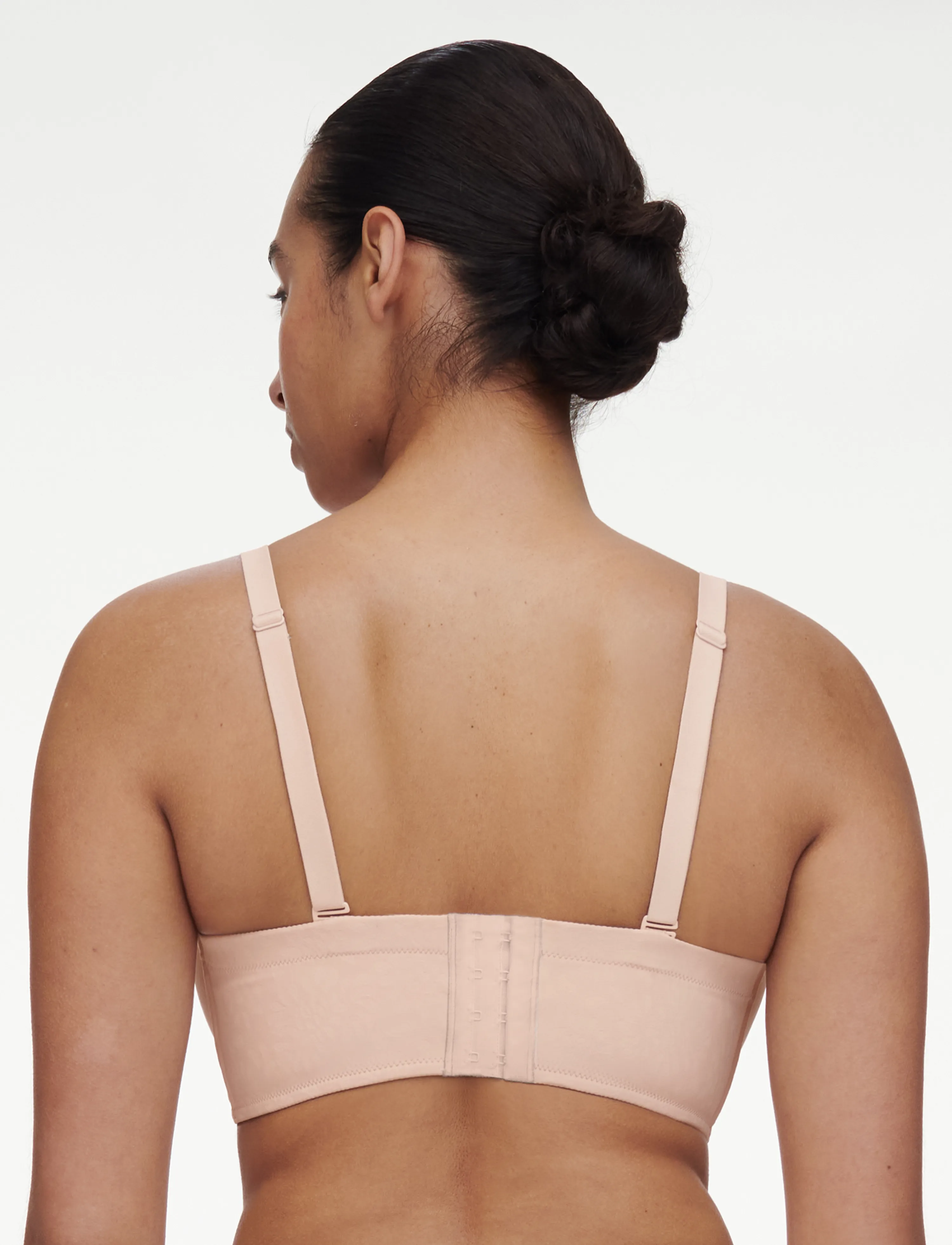 CHANTELLE - COMFORT CHIC Bandeau t-shirt bra - soft pink - 4
