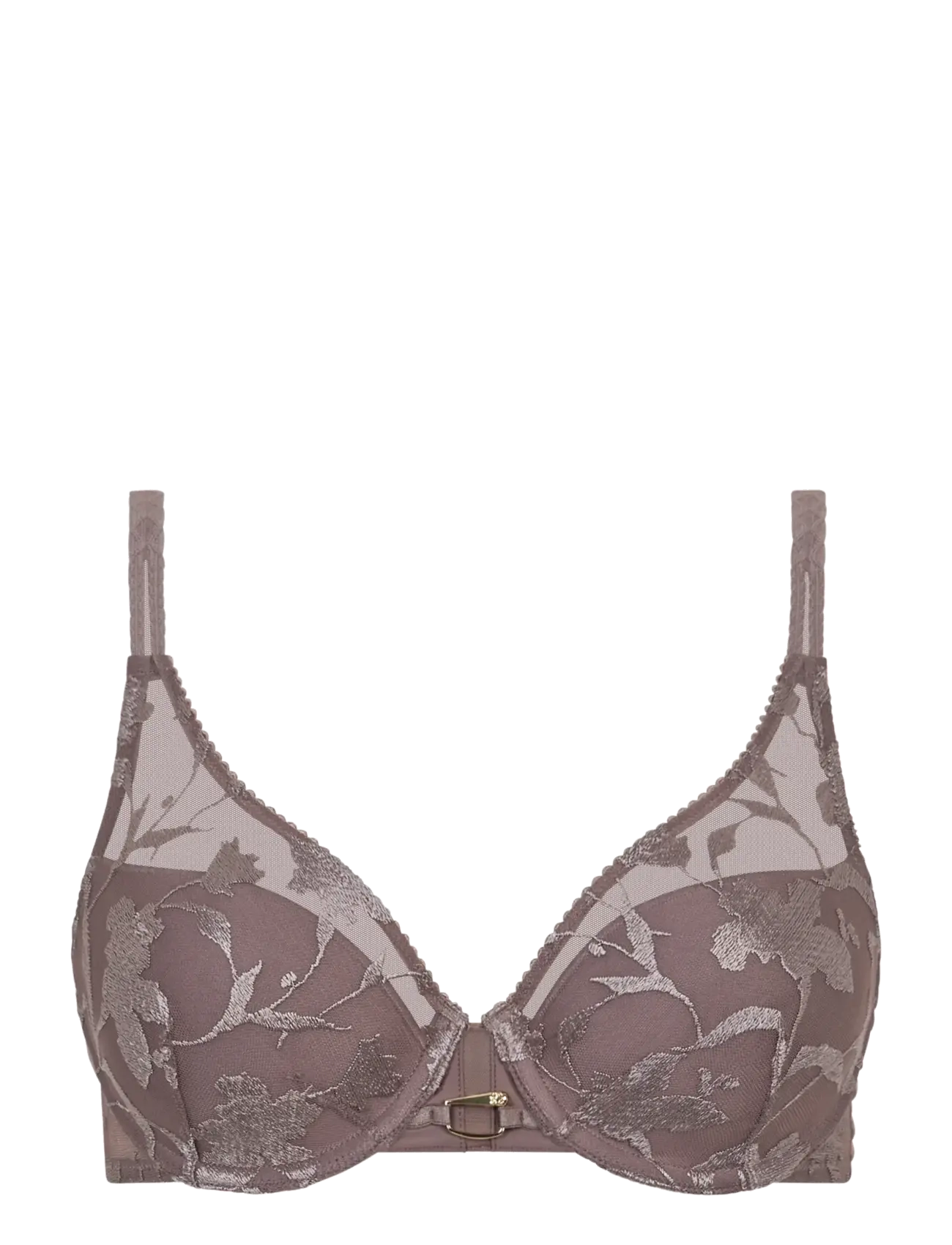 CHANTELLE Idyll Plunge spacer bra - Push-Up BHs - MUSCADE / brown