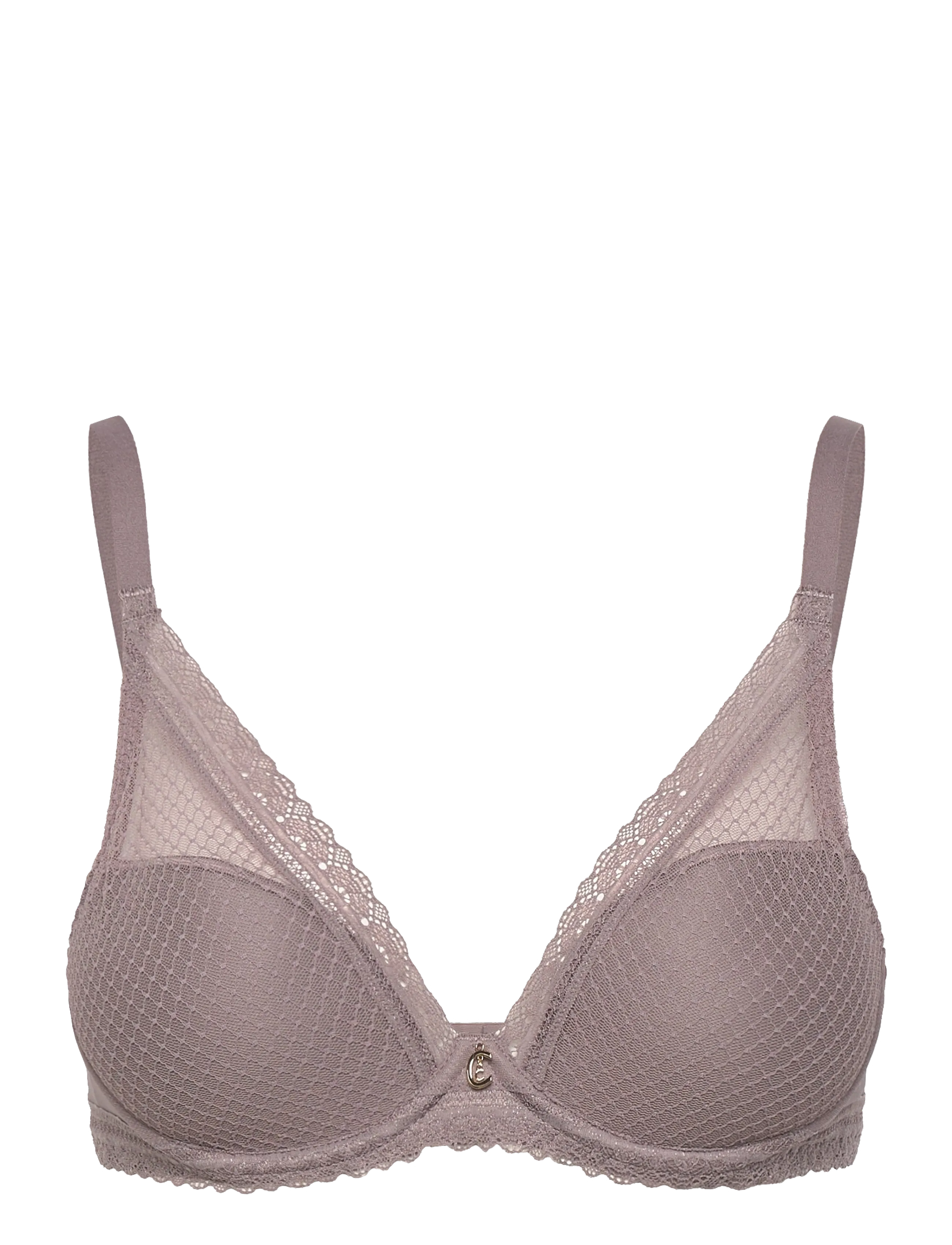 CHANTELLE Romance T-Shirt Plunge BH Pink - Ex85 - Damen