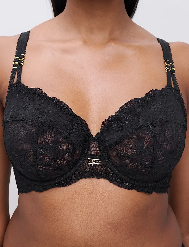 CHANTELLE - MUSE Underwire covering bra - bøjle-bh’er - black - 5
