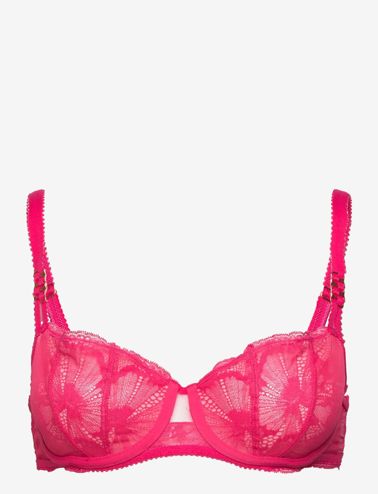 CHANTELLE - MUSE Halfcup balconette bra - bügellose bhs - lipstick - 2