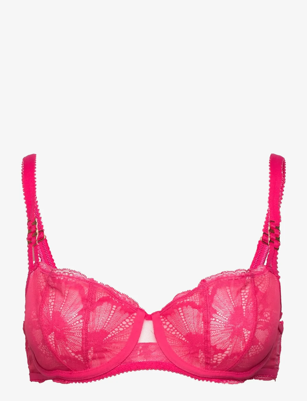 CHANTELLE - MUSE Halfcup balconette bra - beha's met beugels - lipstick - 2