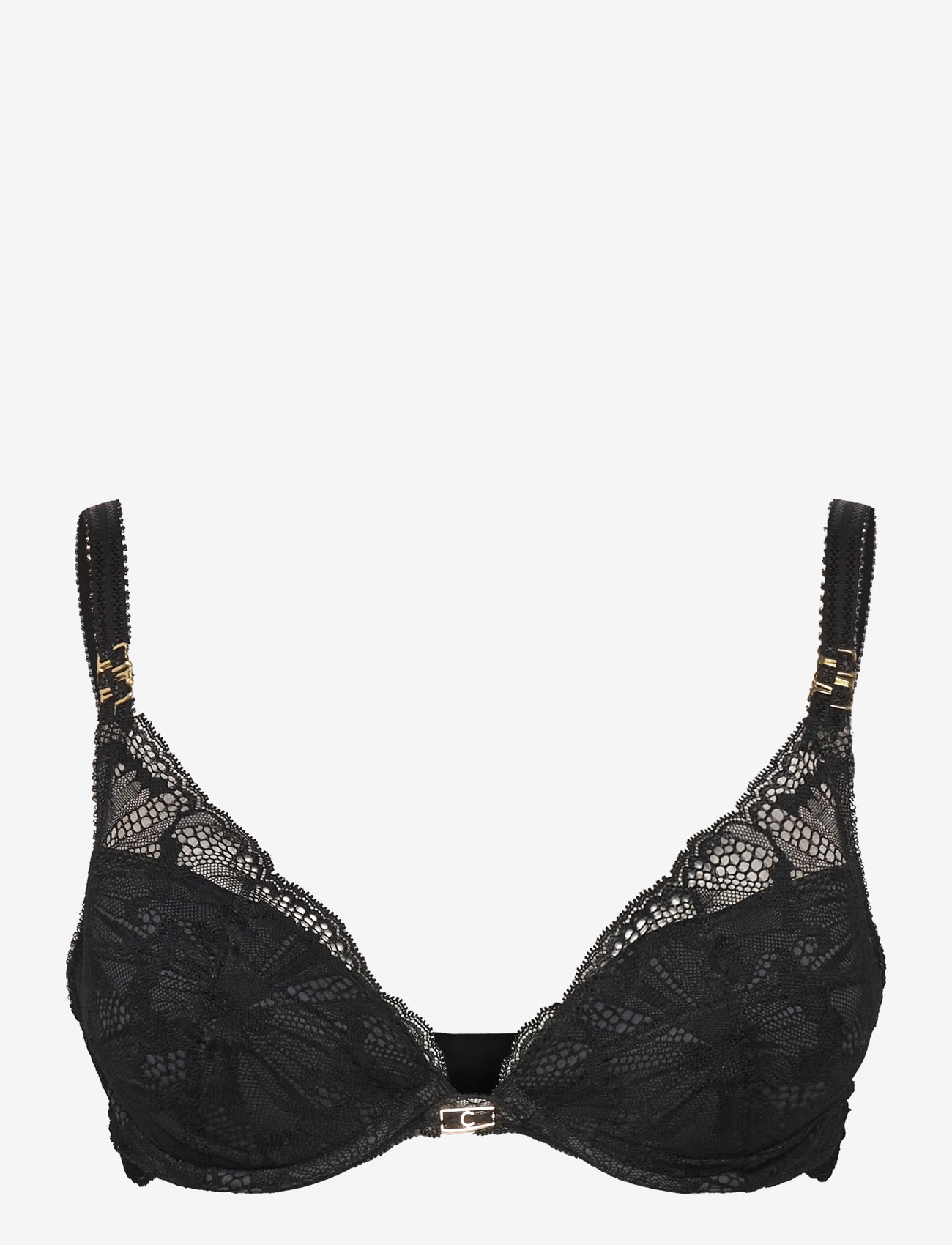 CHANTELLE - MUSE T-shirt push-up bra - push-up bh:ar - black - 1