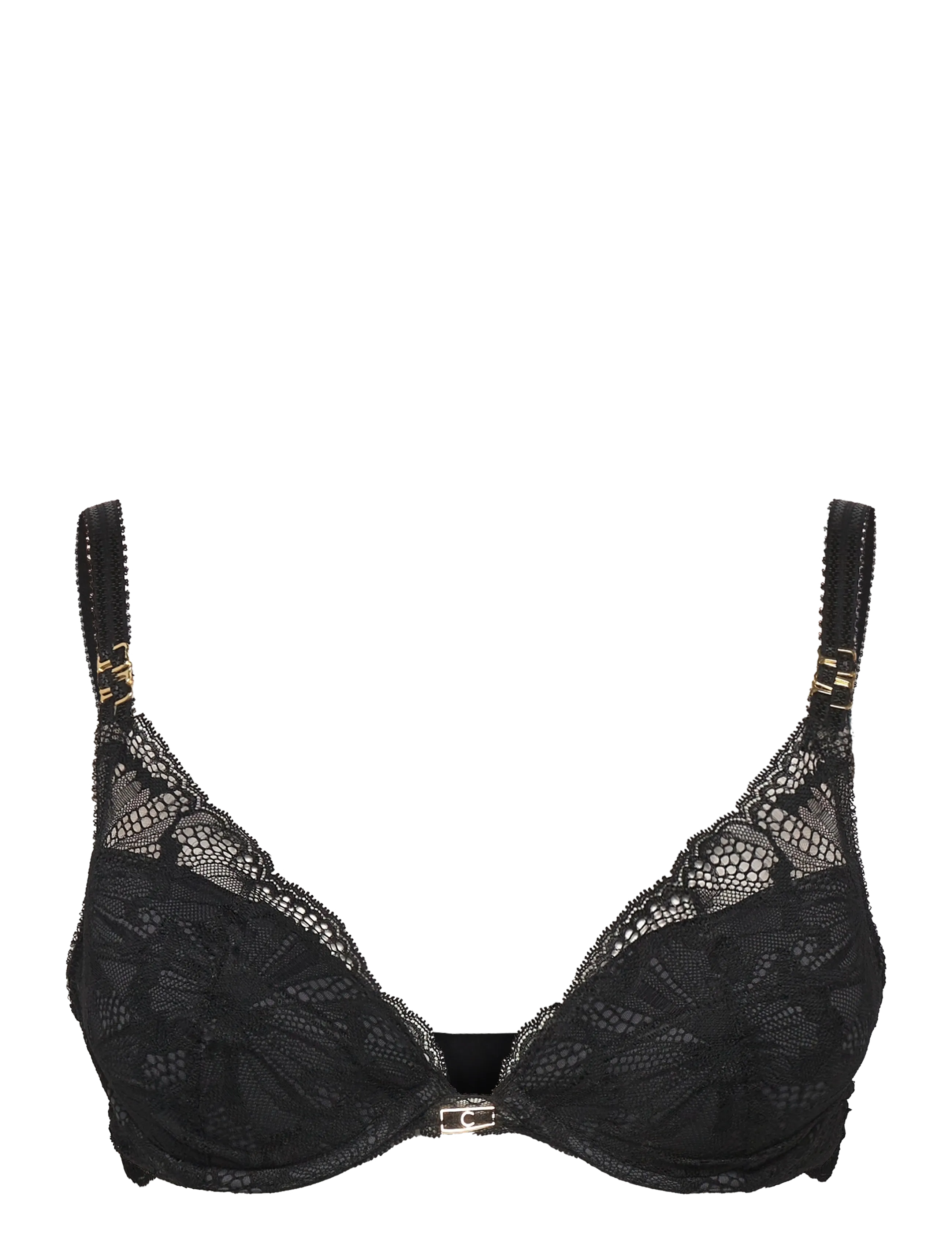 CHANTELLE - MUSE T-shirt push-up bra - bh`er - black - 1