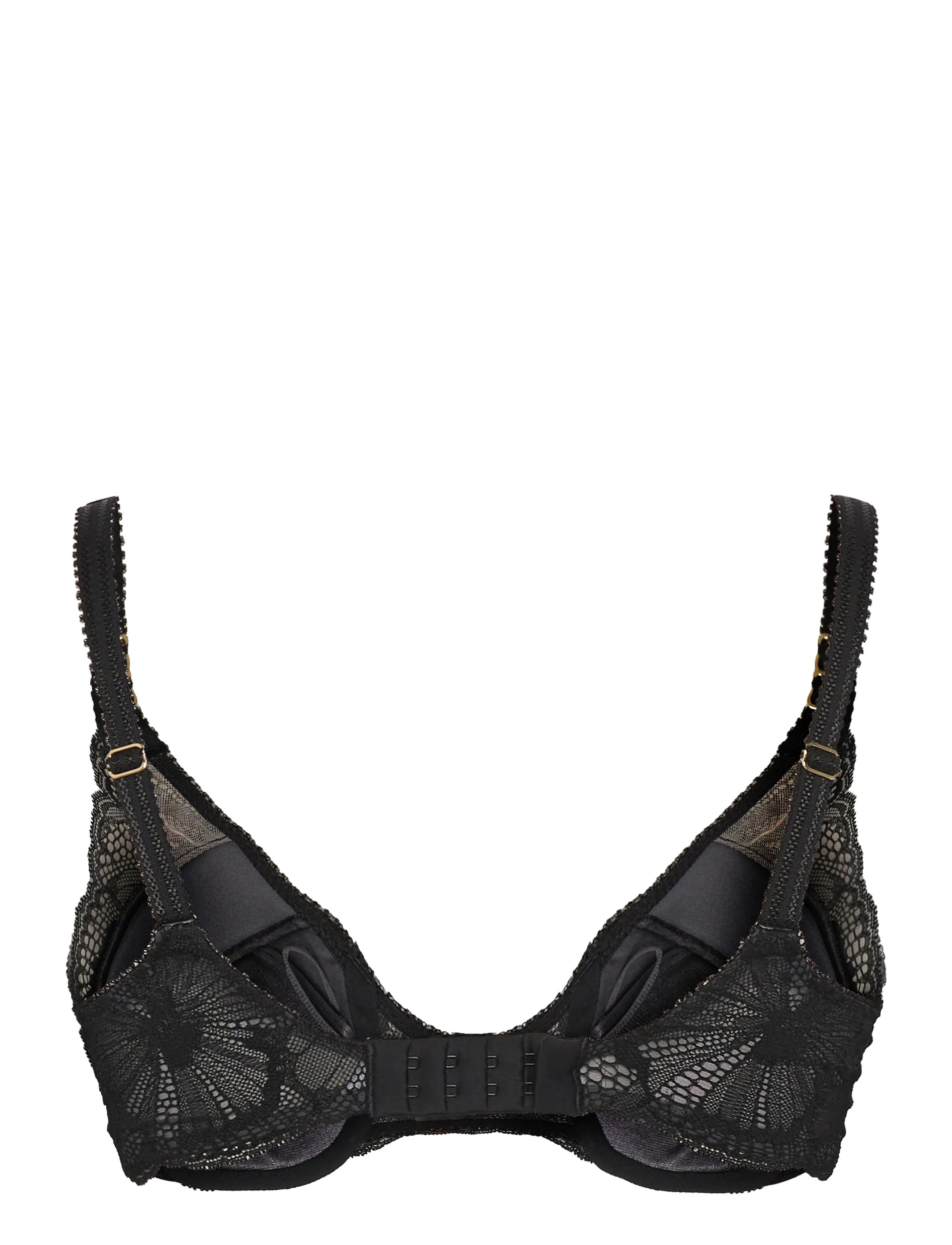 CHANTELLE - MUSE T-shirt push-up bra - bh`er - black - 2