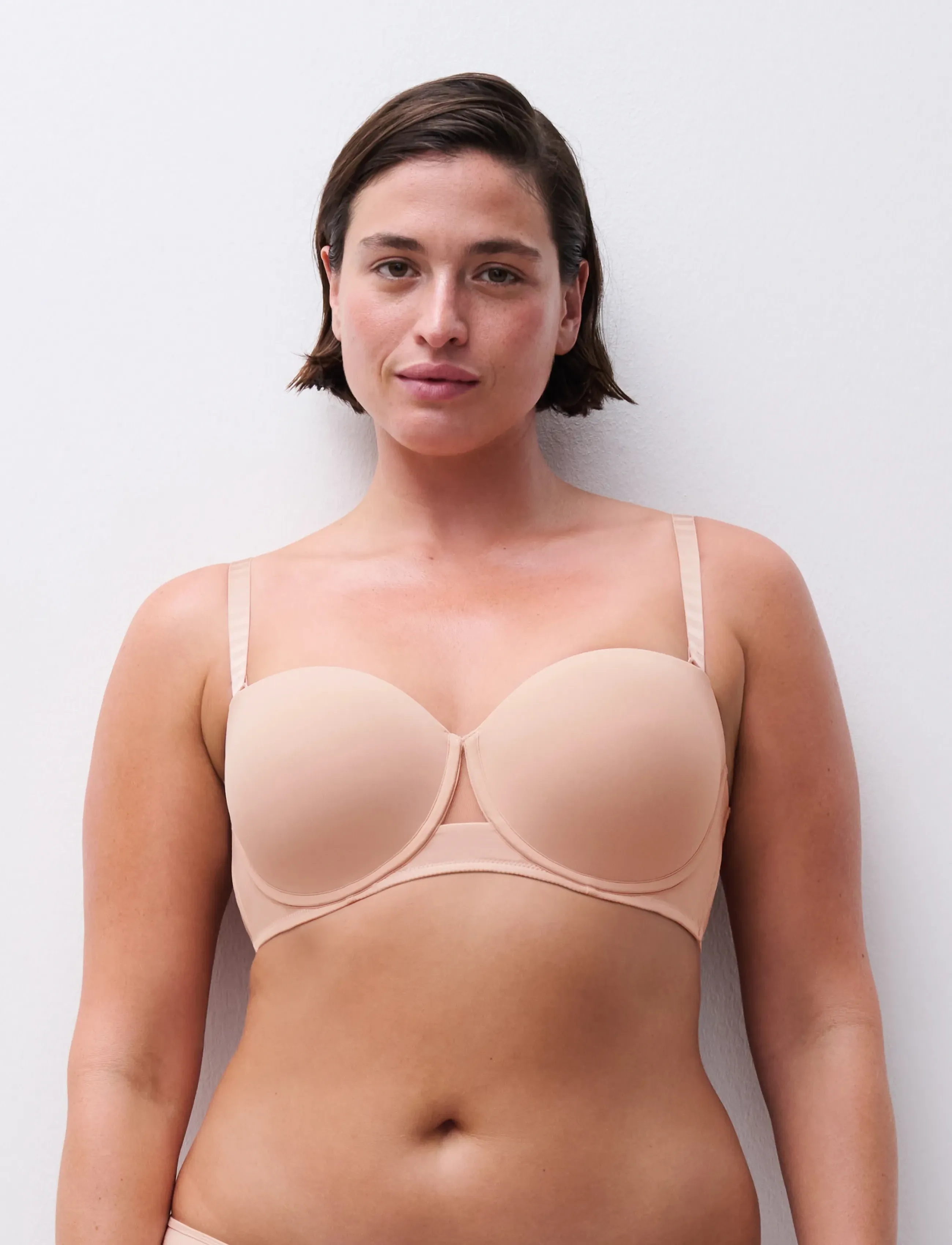 CHANTELLE Halo Bandeau T-Shirt Bra, 70 E, Bras & Oberteile, Rosa - T-shirt Bras, Frauen