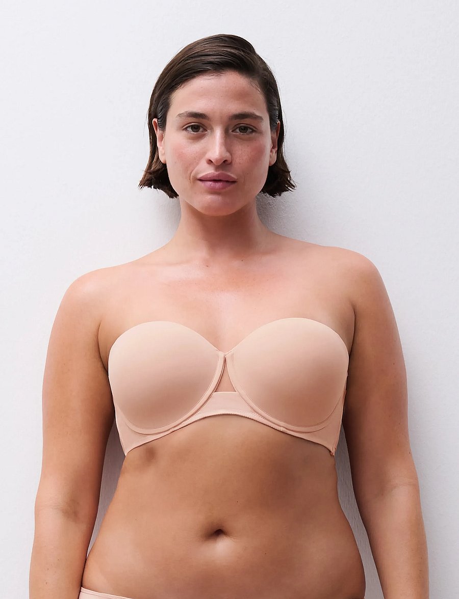 CHANTELLE - Halo Bandeau t-shirt bra - t-shirt bh'er - soft pink - 2