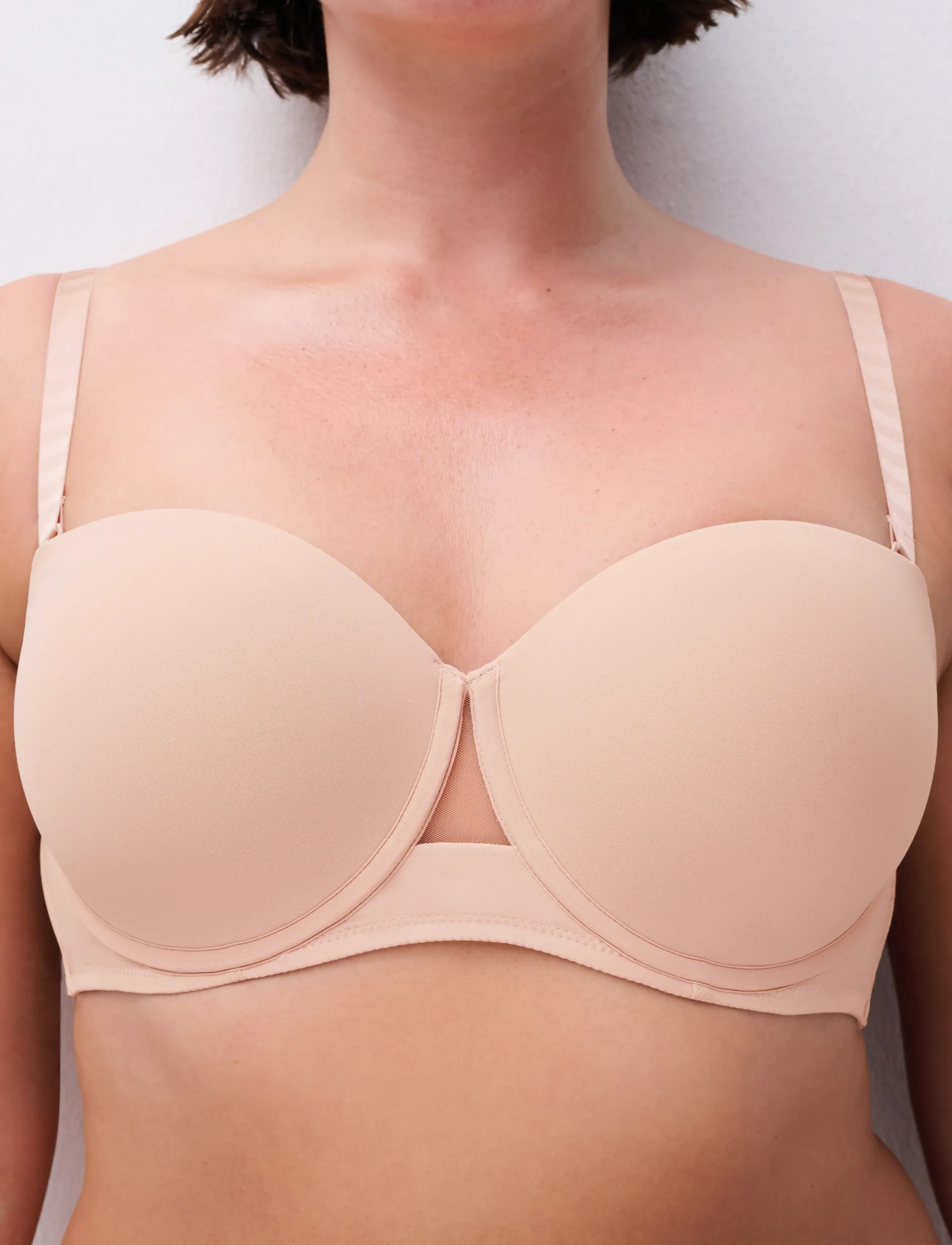 CHANTELLE - Halo Bandeau t-shirt bra - t-shirt bh'er - soft pink - 4
