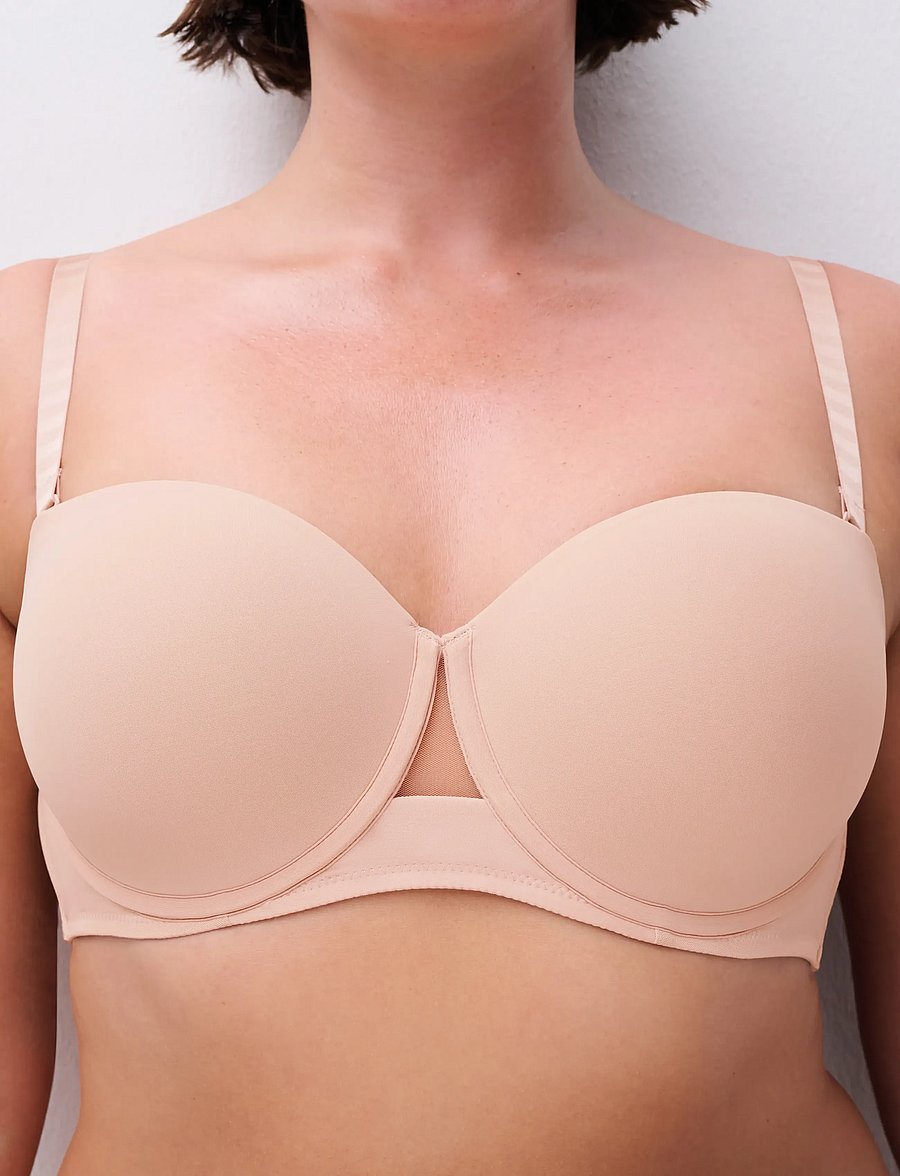 CHANTELLE - Halo Bandeau t-shirt bra - t-shirt bh'er - soft pink - 4