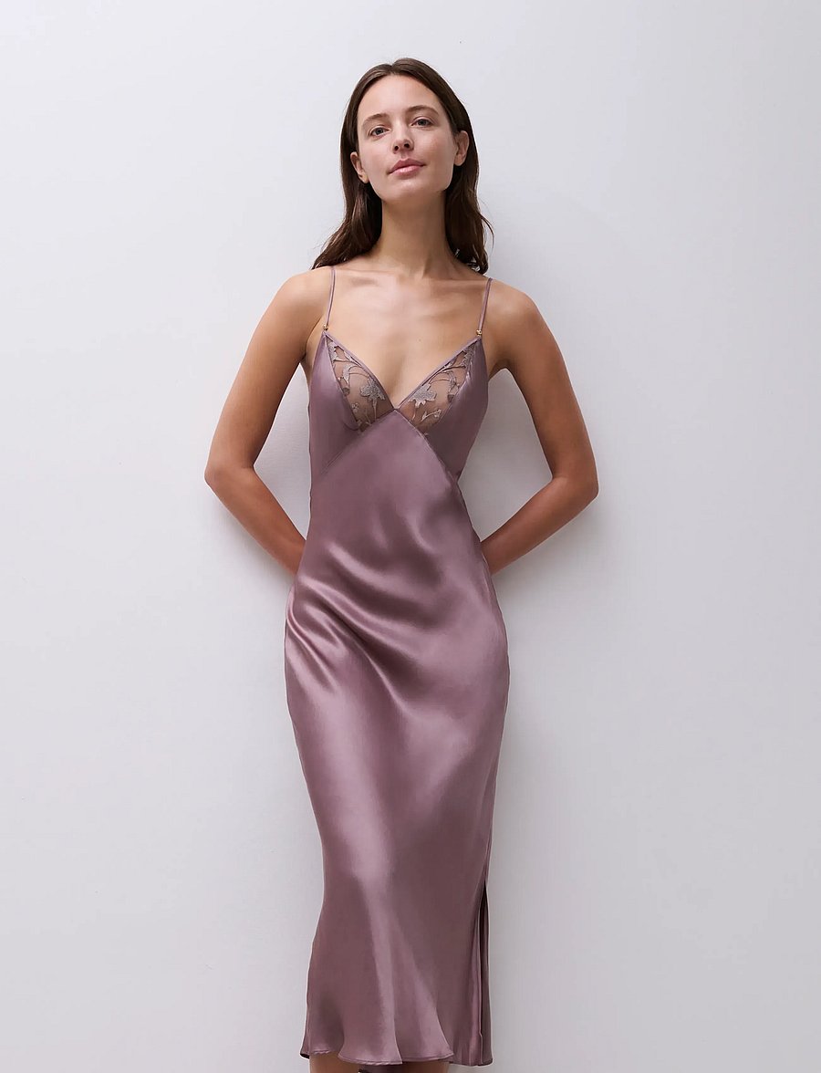 CHANTELLE - Idyll Nightdress - Öösärgid - muscade - 4