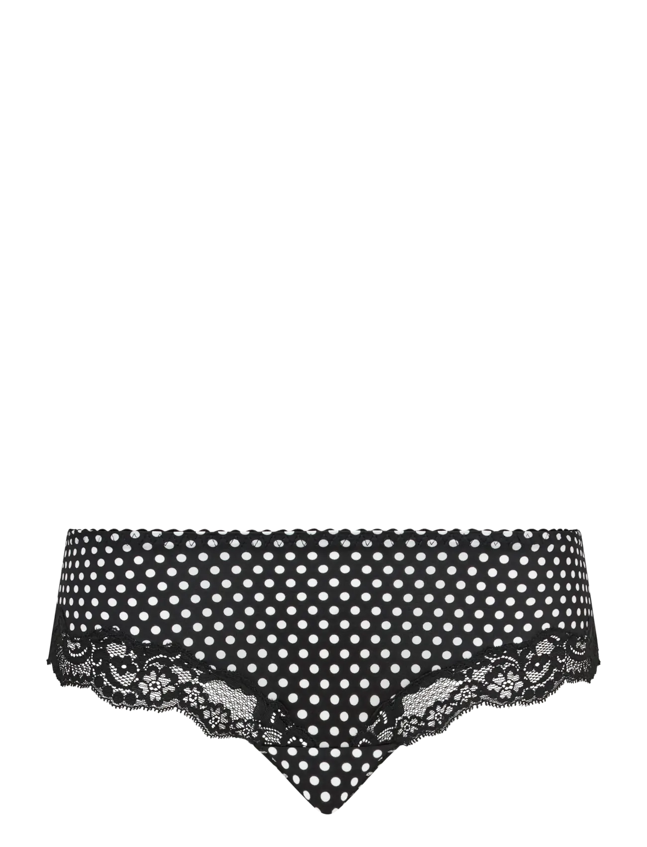 CHANTELLE Gloss Shorty - Lingerie - WHITE DOT / black