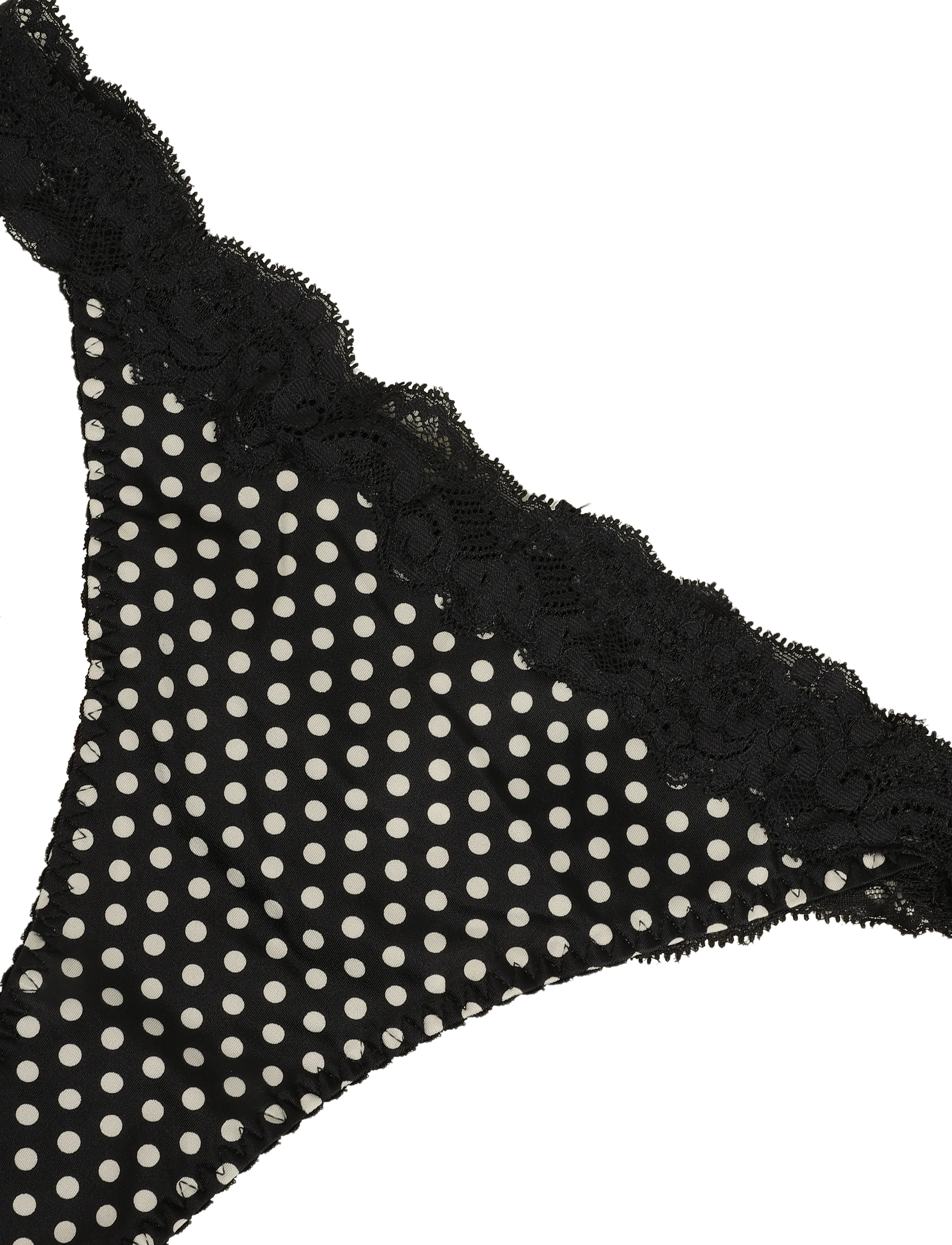 CHANTELLE - Gloss Tanga - white dot - 5