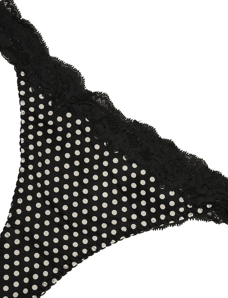 CHANTELLE - Gloss Tanga - brazilian slips - white dot - 5