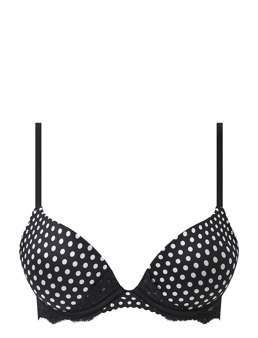 CHANTELLE - Gloss Push up bra - push-up bhs - white dot - 1