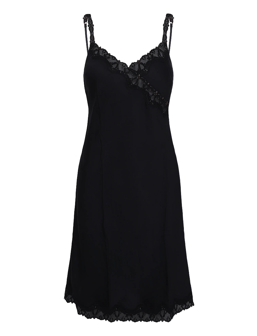 CHANTELLE - Champs Elysees Nightgress - Öösärgid - dazzling black - 1