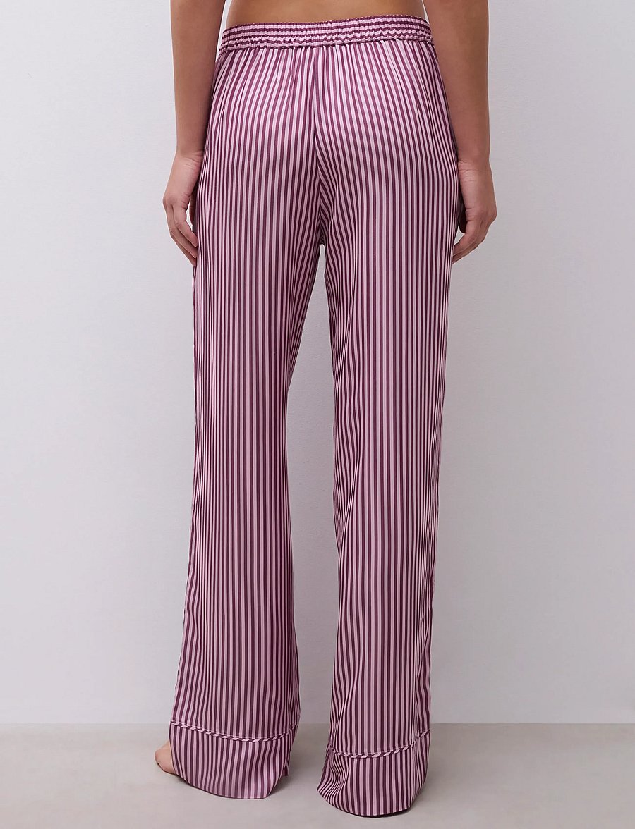 CHANTELLE - Mael LS Trousers - pyjamasbyxor - cherry stripes - 4