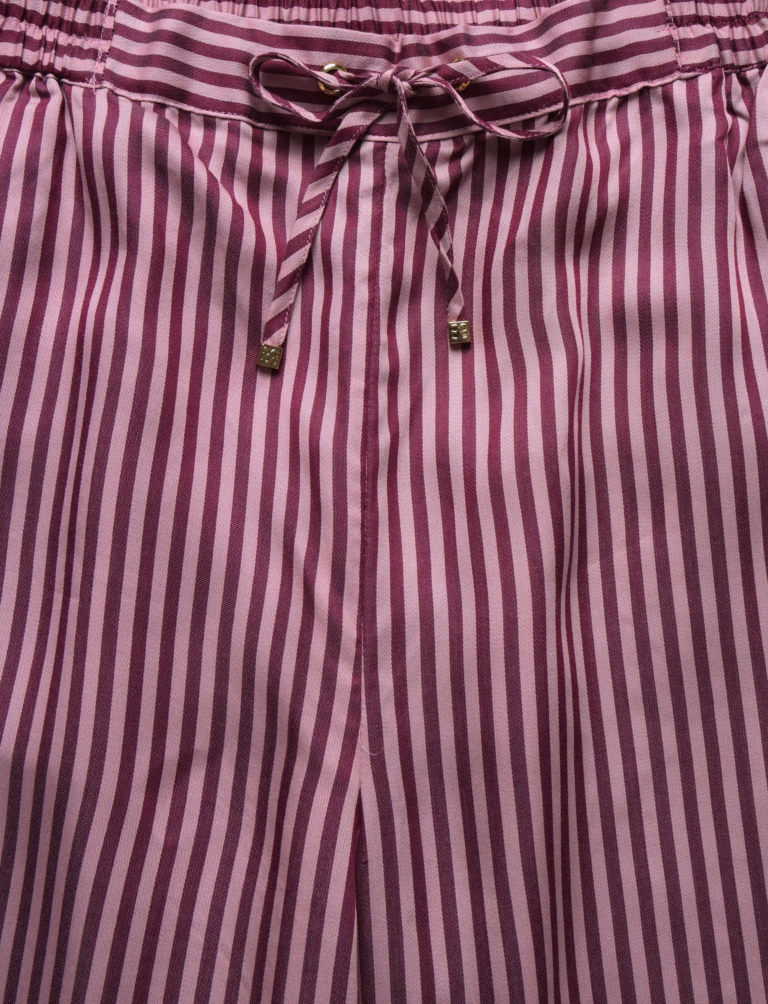 CHANTELLE - Mael LS Trousers - pyjamasbyxor - cherry stripes - 5