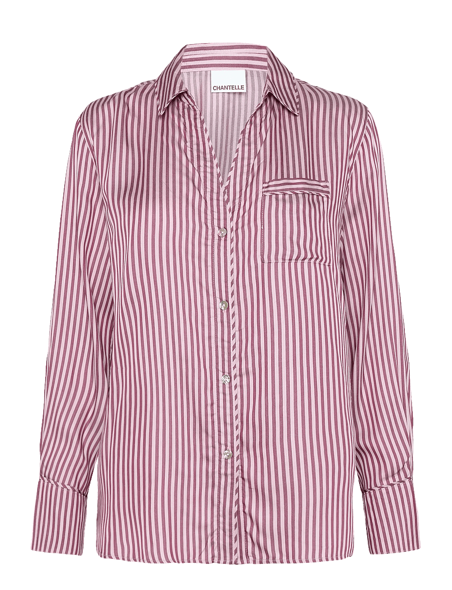 CHANTELLE - Mael LS T-shirt - cherry stripes - 1