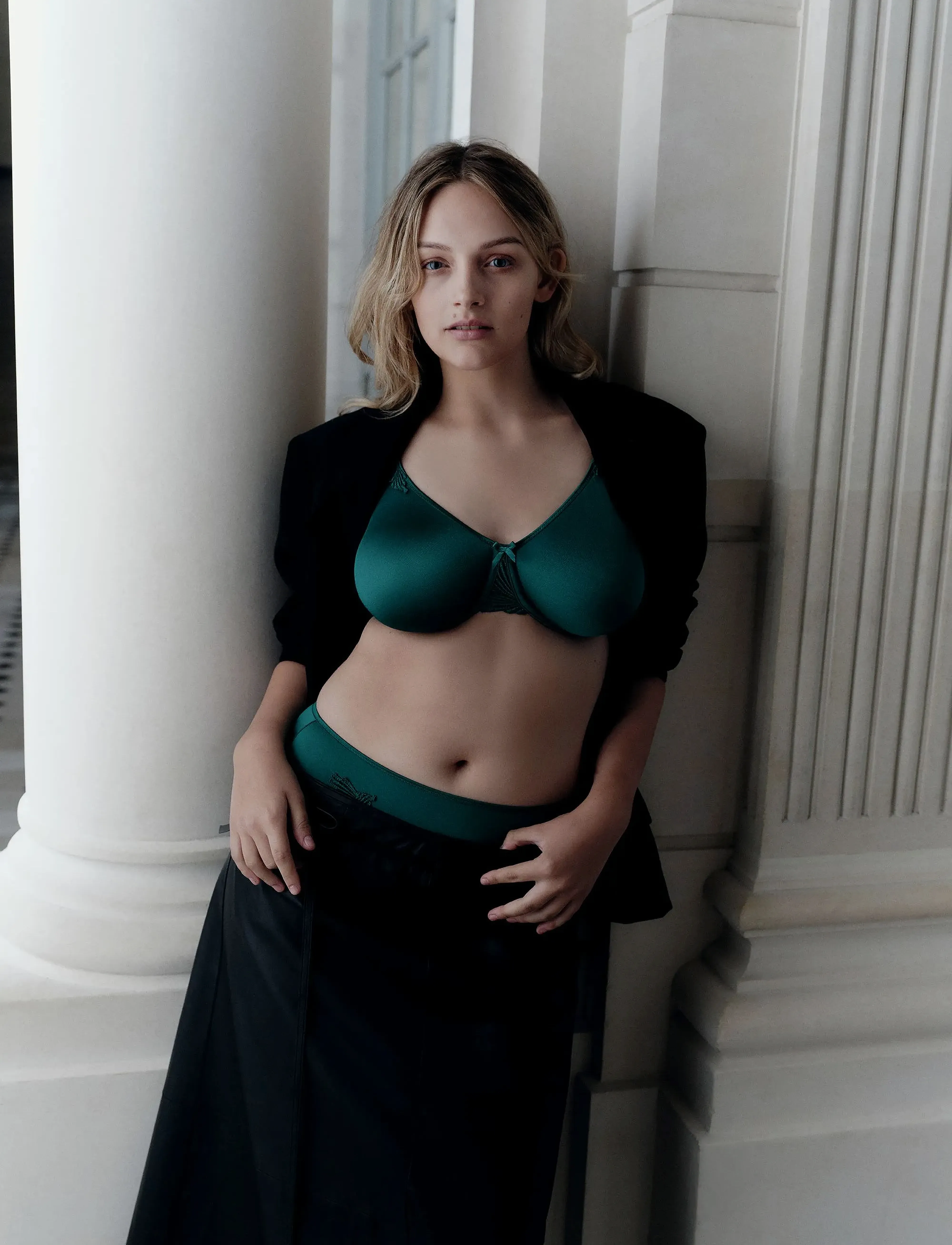 CHANTELLE Hedona Covering Molded Bra, Kvinder, Formstøbt BH, Grøn, Str: 75 E