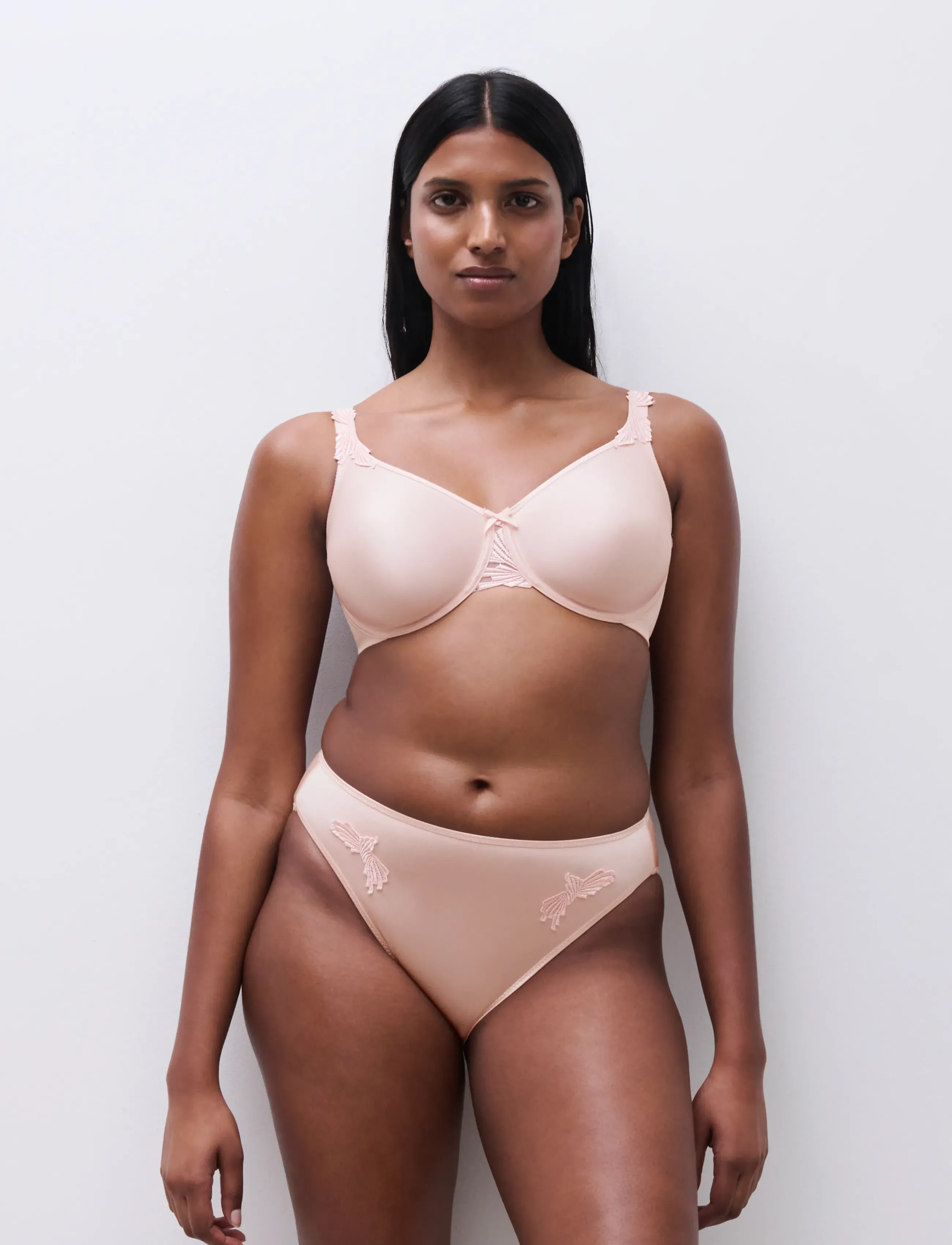 CHANTELLE - Hedona Covering Molded Bra - full cup bras - taffeta pink - 5