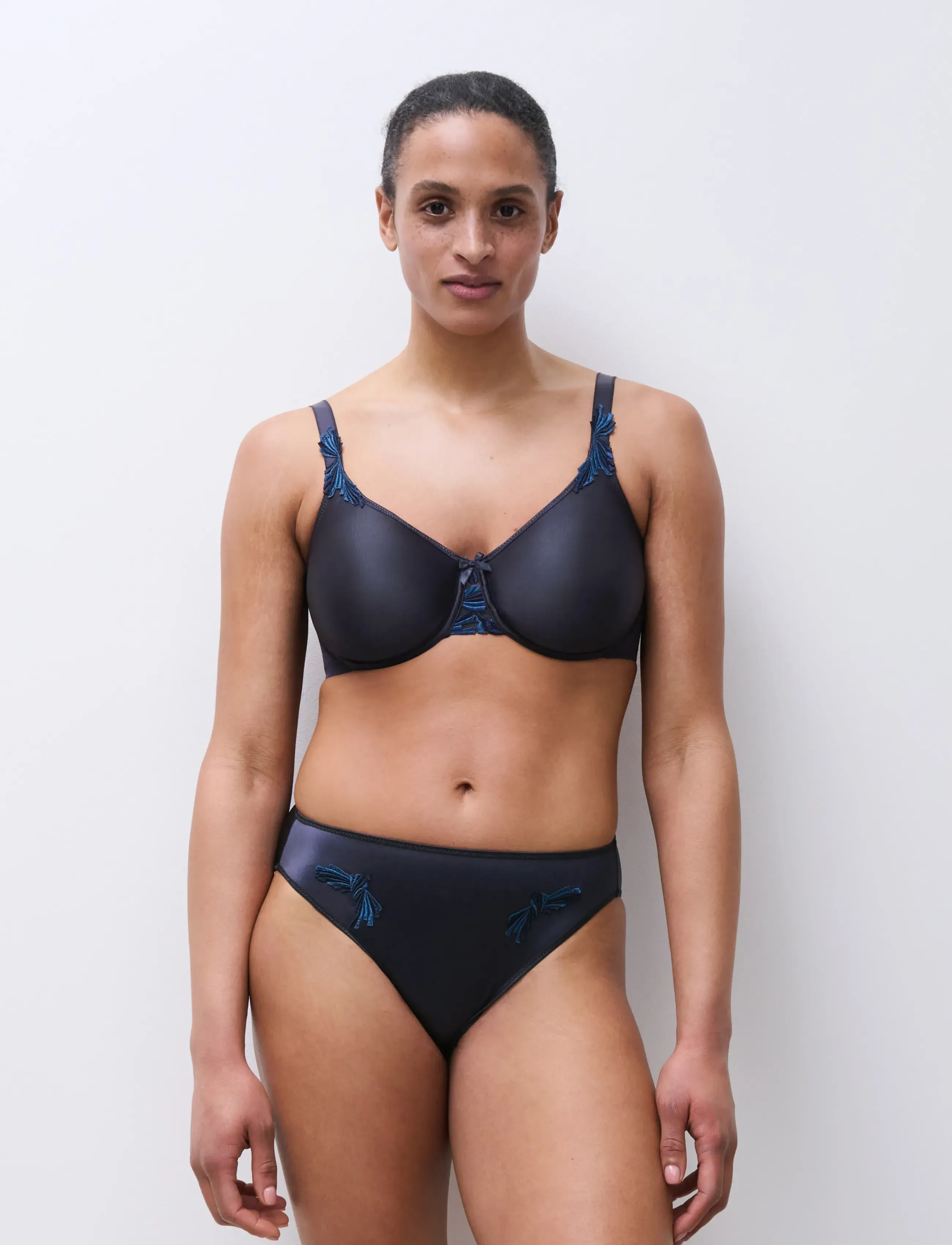 CHANTELLE - Hedona Covering molded bra - helkupa bh:ar - twilight blue - 2