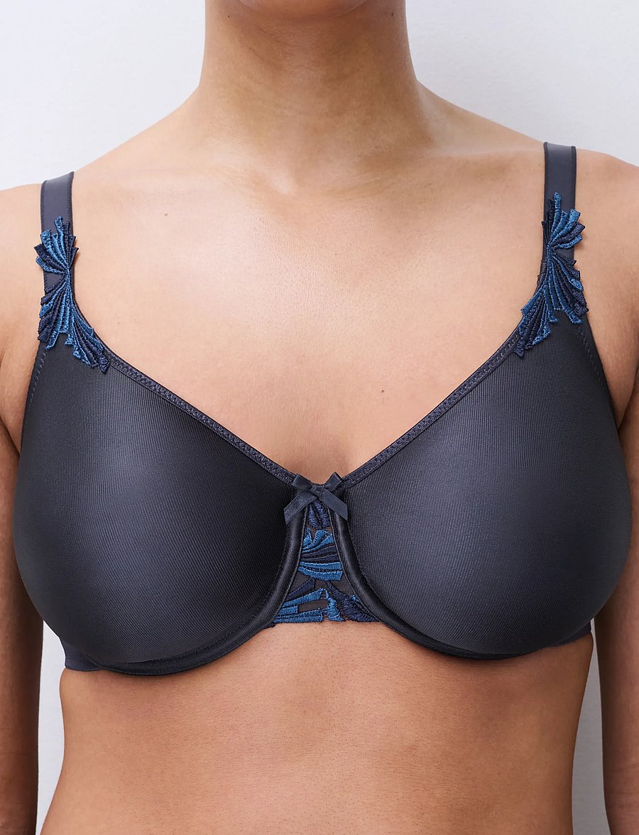CHANTELLE - Hedona Covering molded bra - full cup bras - twilight blue - 5