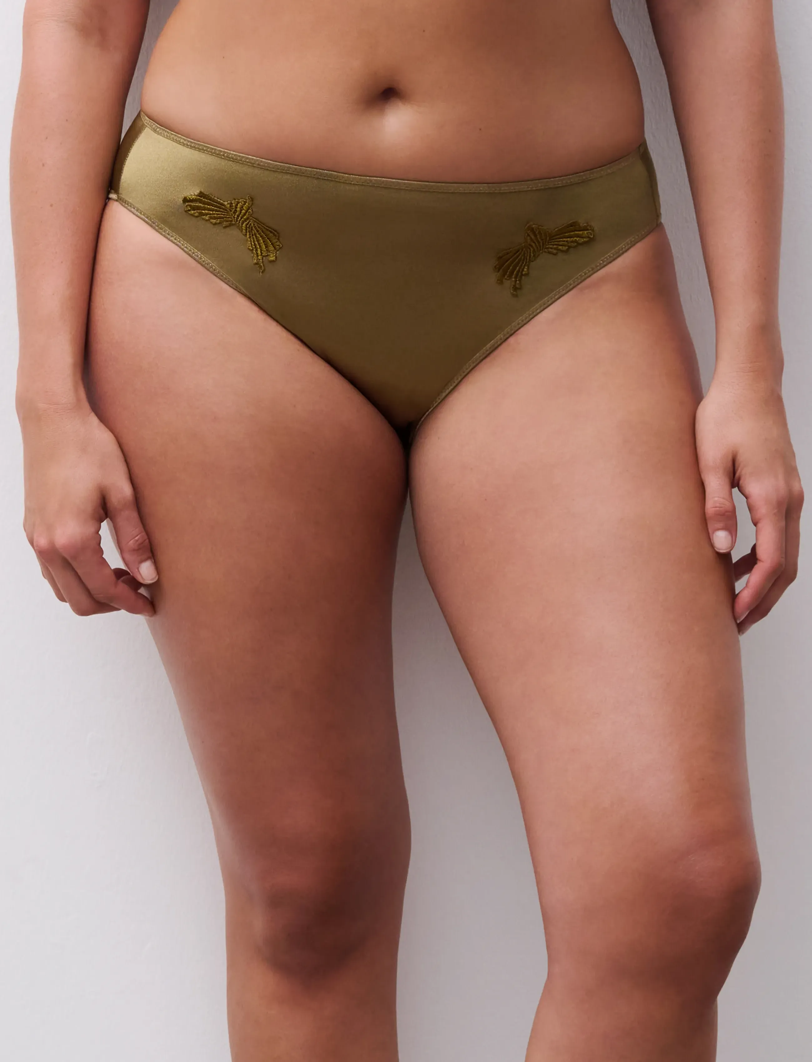 CHANTELLE Hedona Brief, 40, Khaki green, Trusser > Trusser, Dame