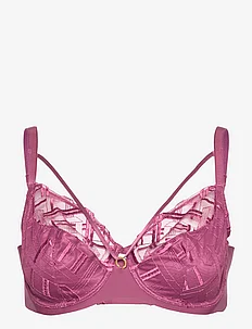 Graphic Support Covering Underwired Bra, CHANTELLE