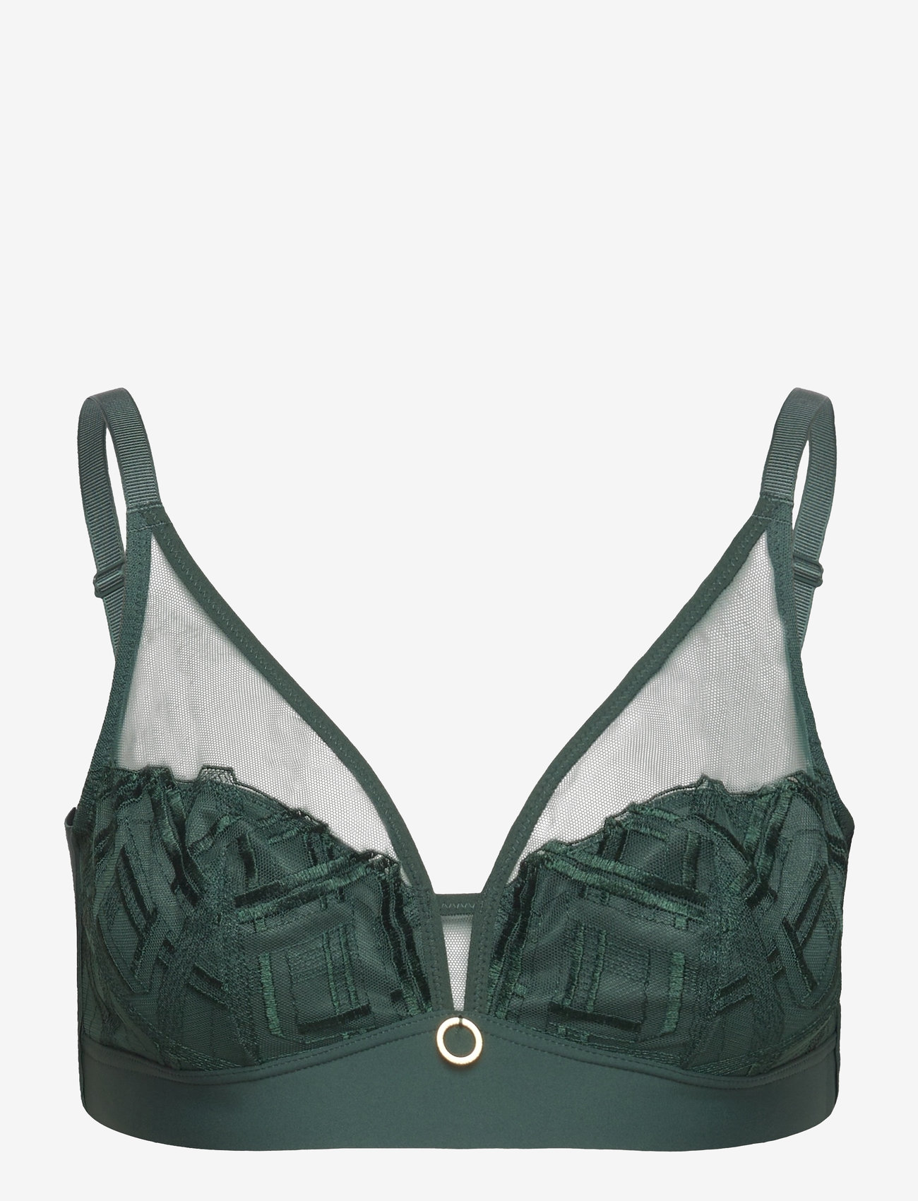CHANTELLE - Graphic Support Wirefree Support Bra - empire green - 1